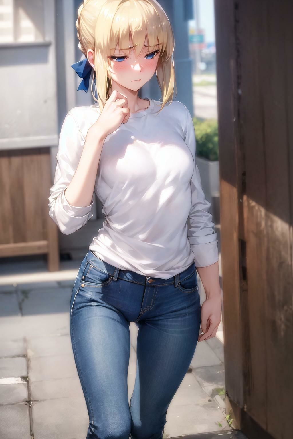 キャラフェチ  騎士王  ジーンズ編 サンプル画像4