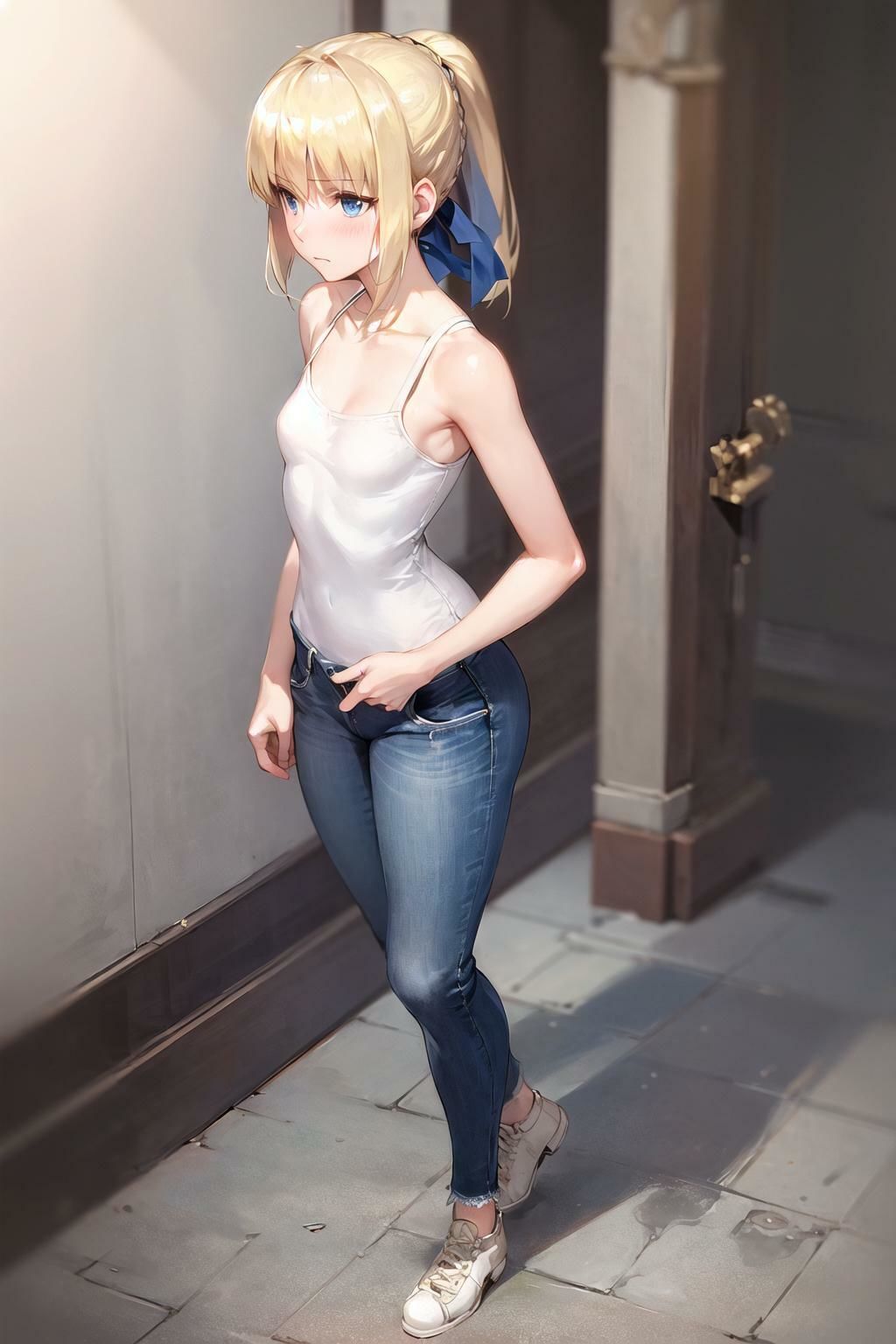 キャラフェチ  騎士王  ジーンズ編 サンプル画像5