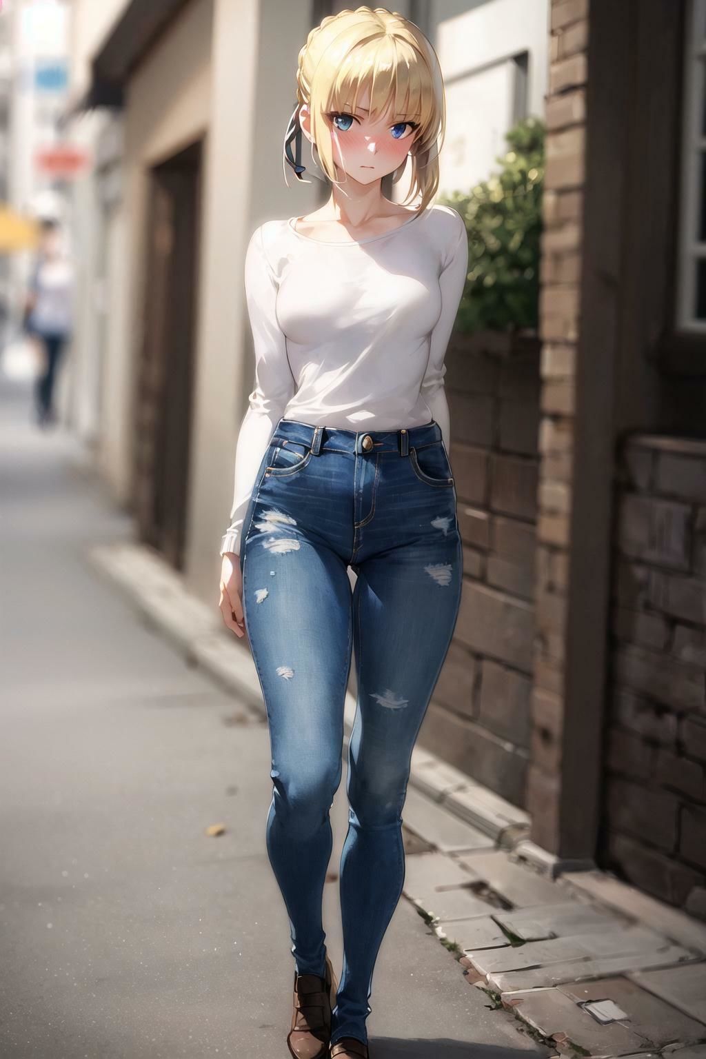 キャラフェチ  騎士王  ジーンズ編 サンプル画像6