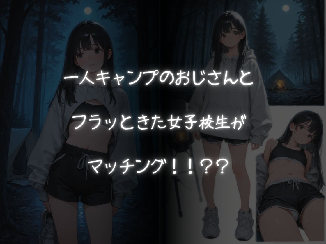 キャンプおじさんの虜になった女子校生 サンプル画像1
