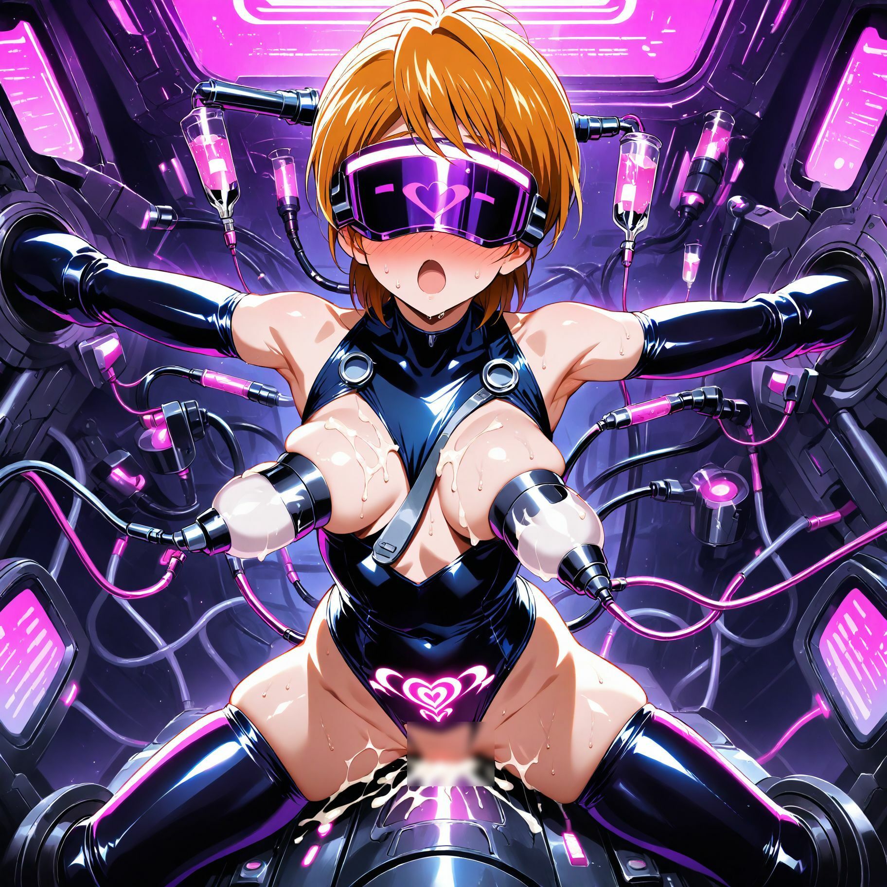 キュ〇ブラック 洗脳改造機械〇 サンプル画像4