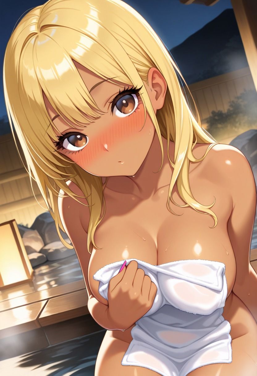 ギャルと温泉旅行！旅館でひたすらヤリまくり中出しセックス サンプル画像1