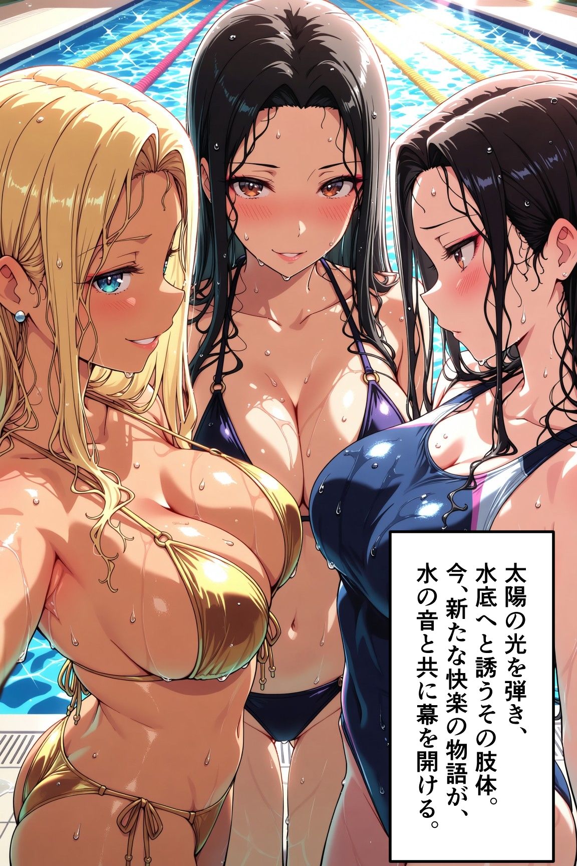 ギャルなのは見た目だけ！ 〜清楚な処女ギャルたちが、巨根君にメロメロになっちゃう件〜 サンプル画像3