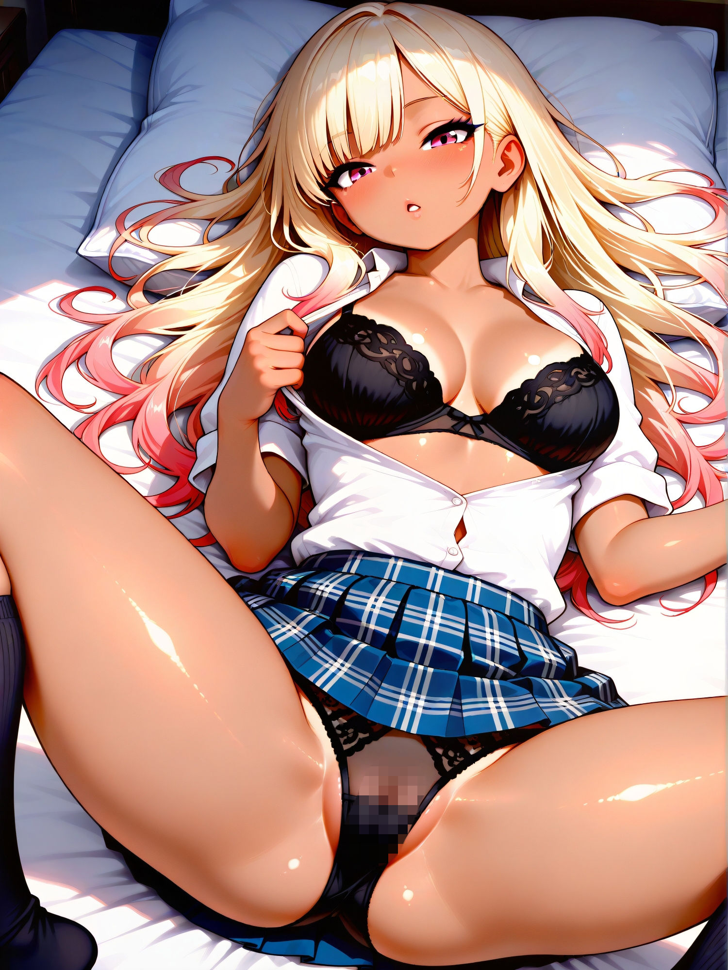 ギャルのパンティが見たい【制服×生脚編】 サンプル画像5