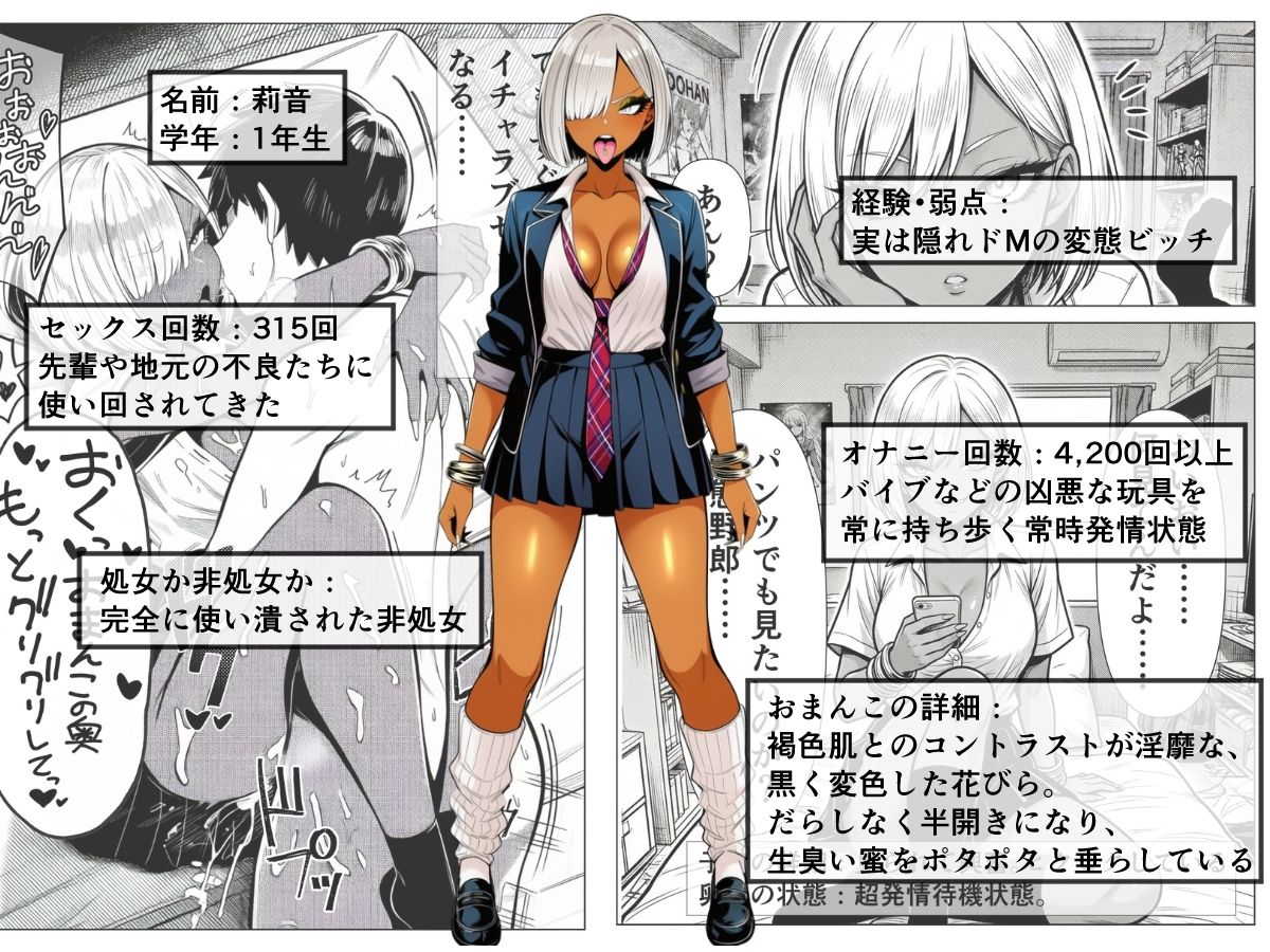 ギャルビッチたちに部屋を溜まり場にされたのでちんぽでわからせる サンプル画像4