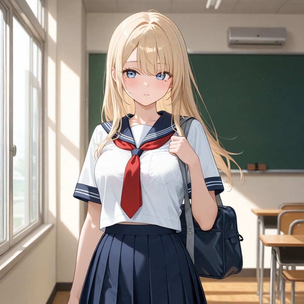 ギャル女子校生メス堕ち サンプル画像1