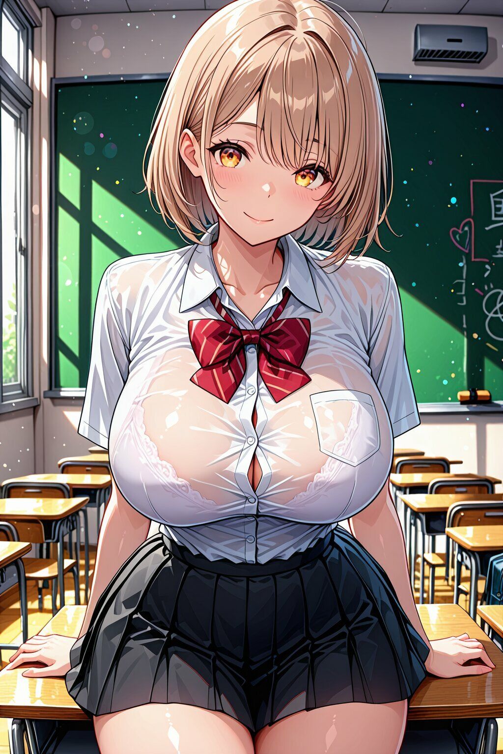 ギャル性処理委員 特別中出し大サービス サンプル画像1