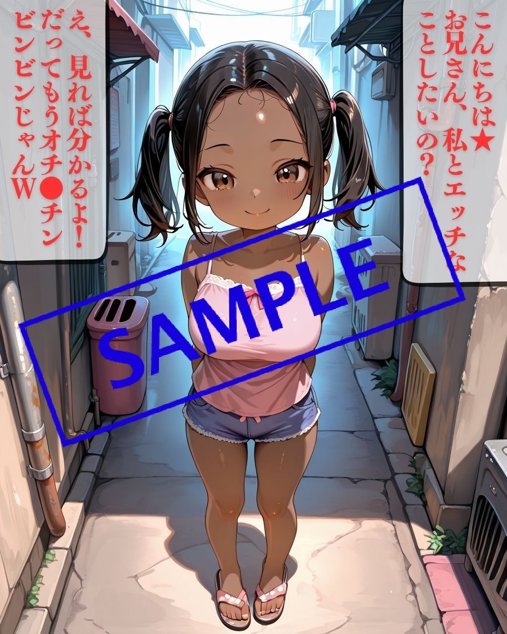 ギャル系エロ画像＆動画多数収録！過去作まとめ＋新キャラ入りCG集 サンプル画像1