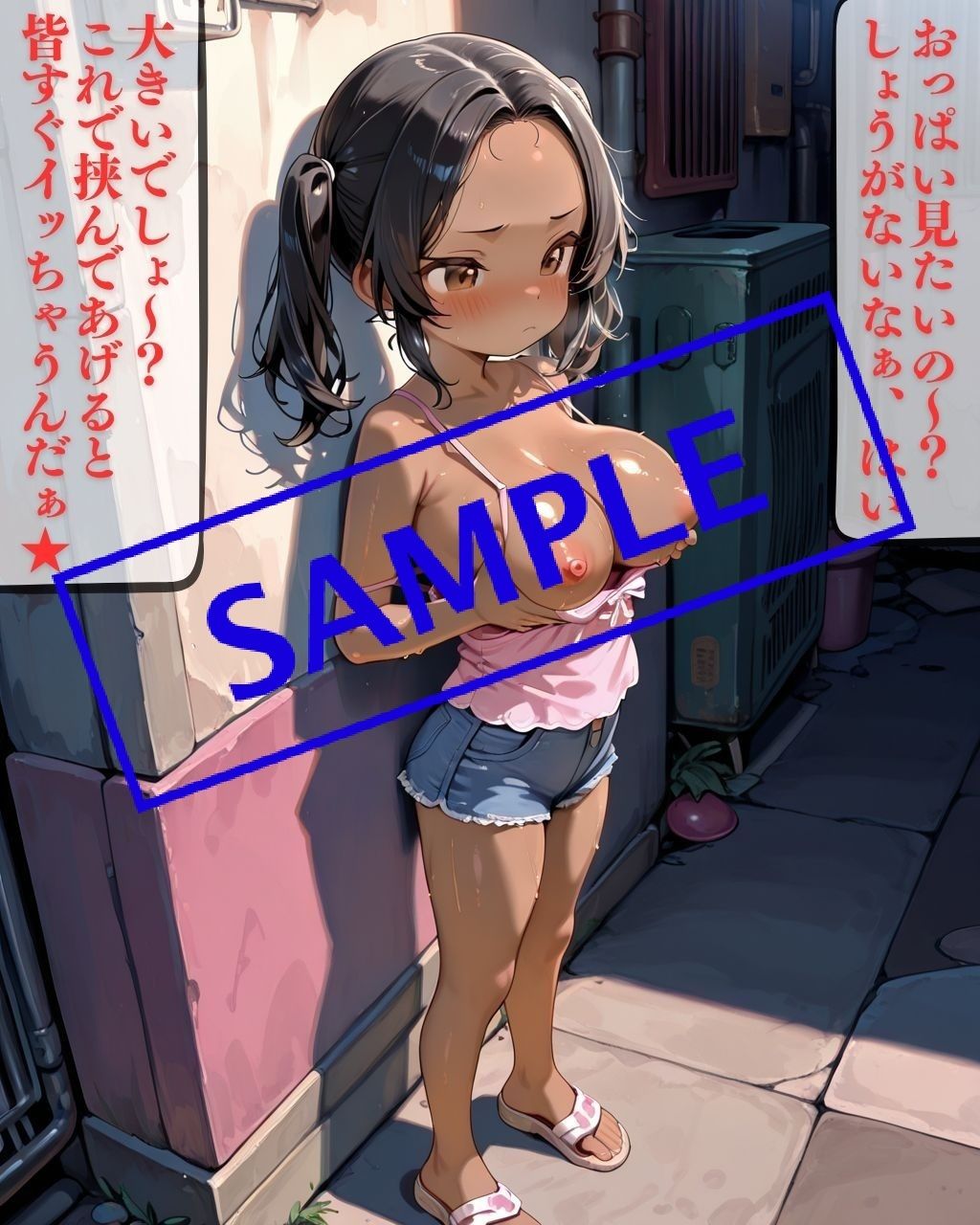 ギャル系エロ画像＆動画多数収録！過去作まとめ＋新キャラ入りCG集 サンプル画像2