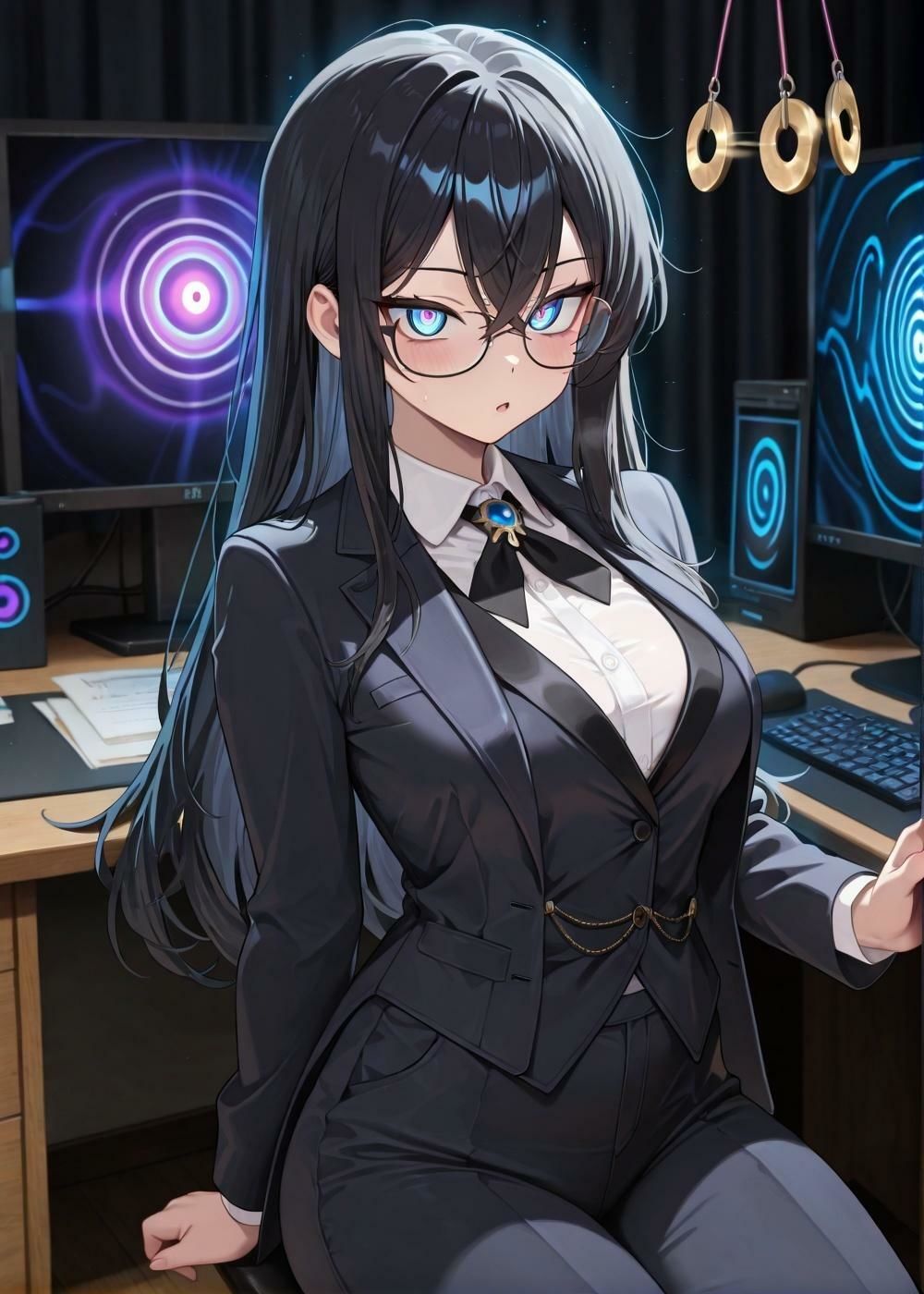 クビにされた男がプライドの高い女部長を催●術で何夜も凌●しまくる話 サンプル画像5