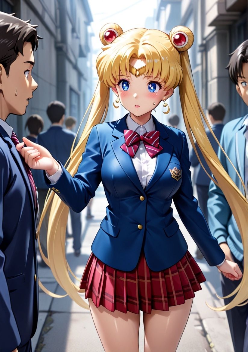 クラスの一軍女子セーラー〇ーンは発情期 サンプル画像2