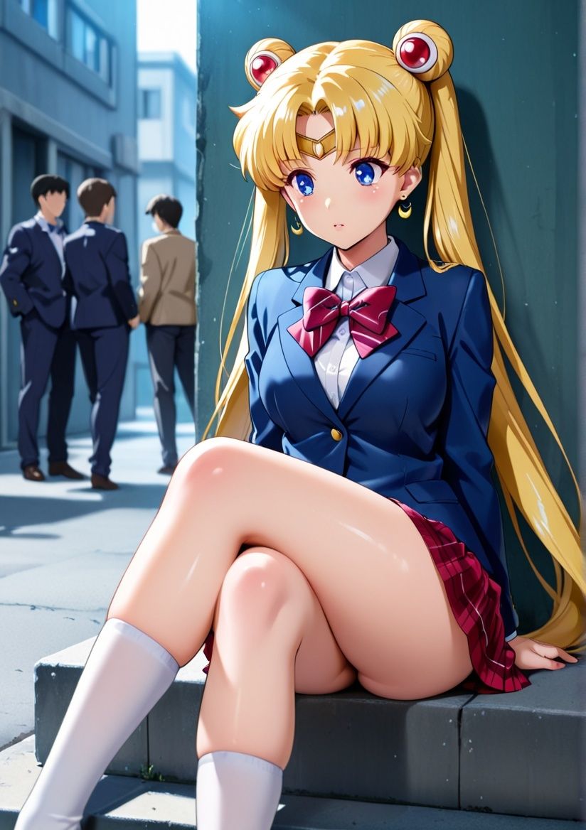 クラスの一軍女子セーラー〇ーンは発情期 サンプル画像3