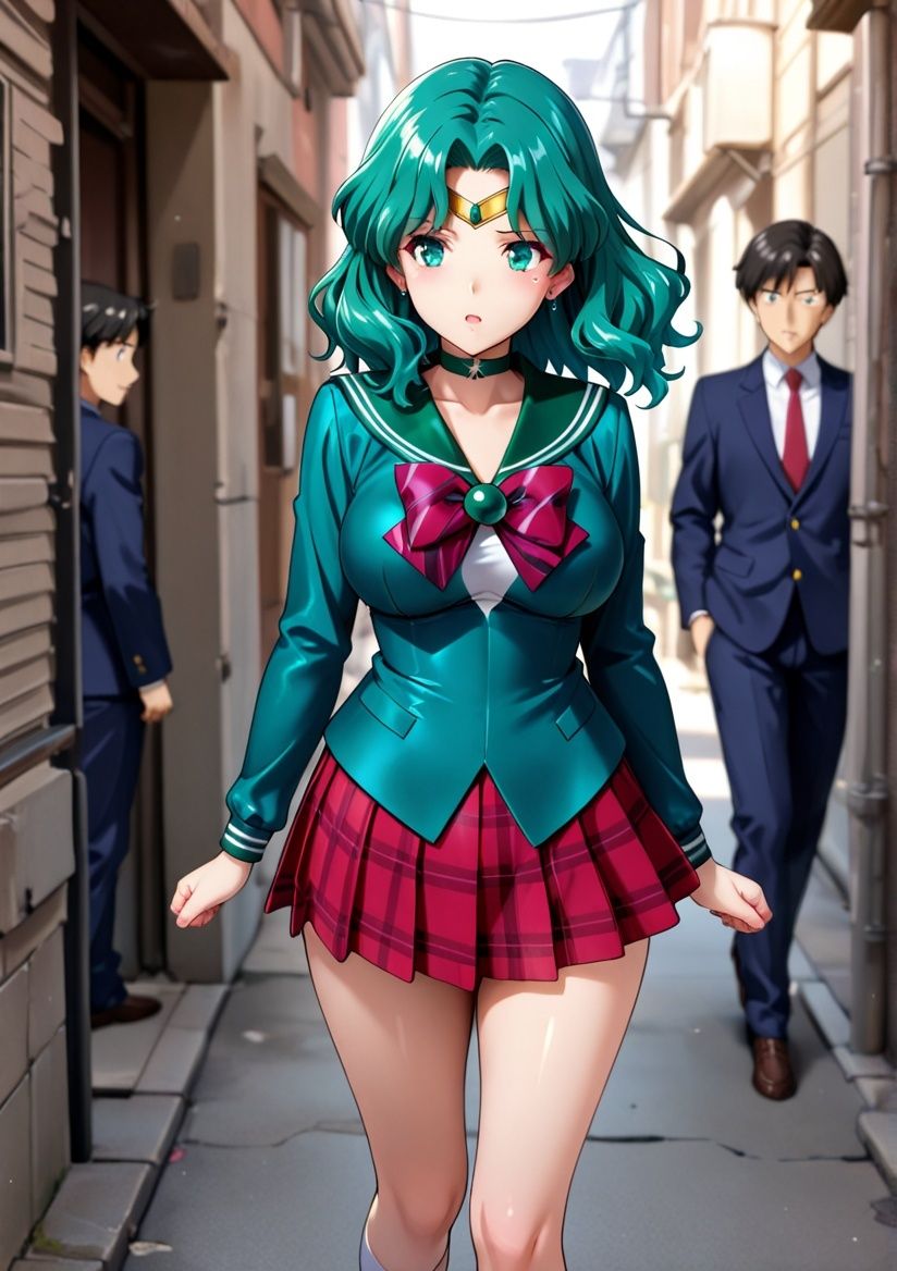 クラスの一軍女子セーラーネプ〇ューンは発情期 サンプル画像1