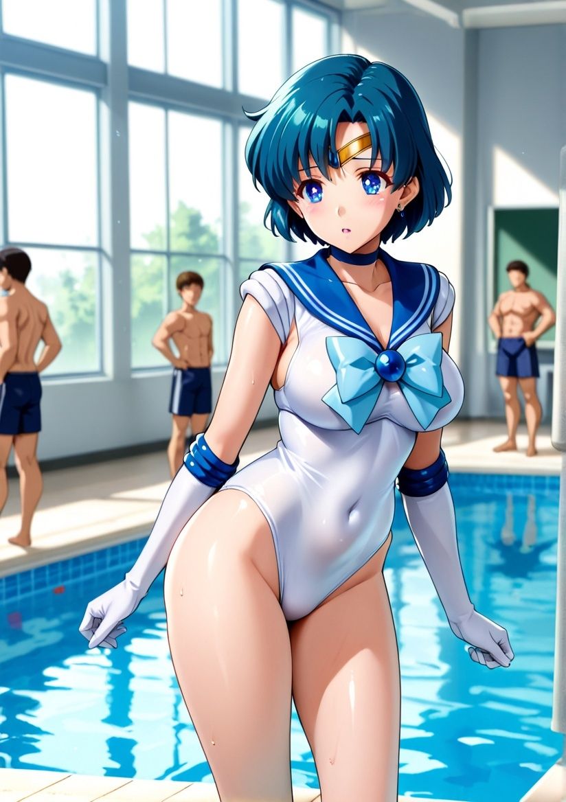 クラスの一軍女子セーラーマー〇ュリーは発情期 サンプル画像2