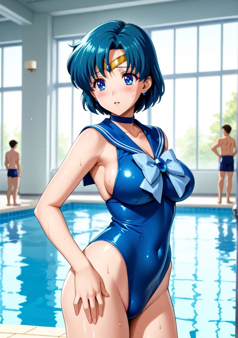 クラスの一軍女子セーラーマー〇ュリーは発情期 サンプル画像3