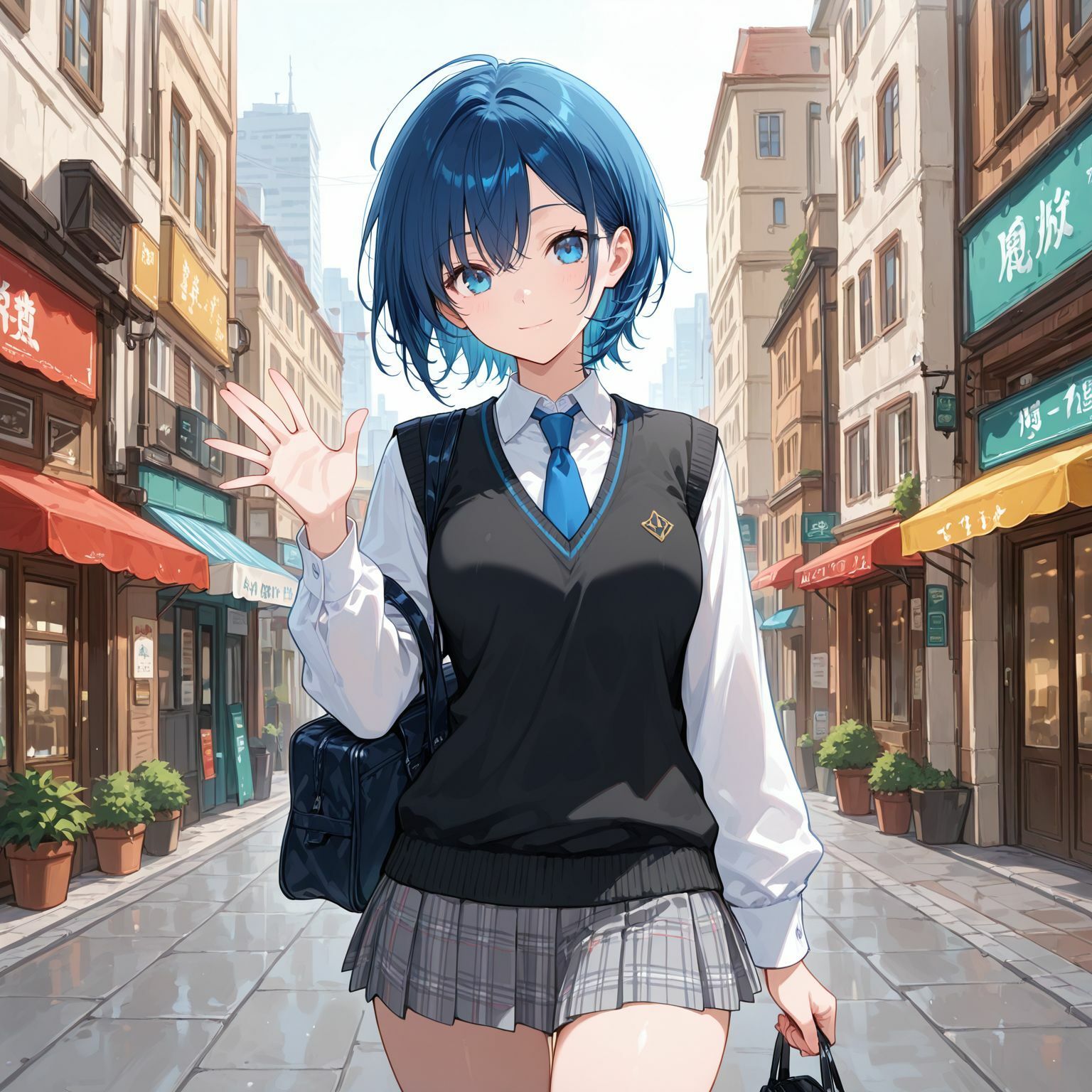 クールでボーイッシュなJKとお家セックス サンプル画像1