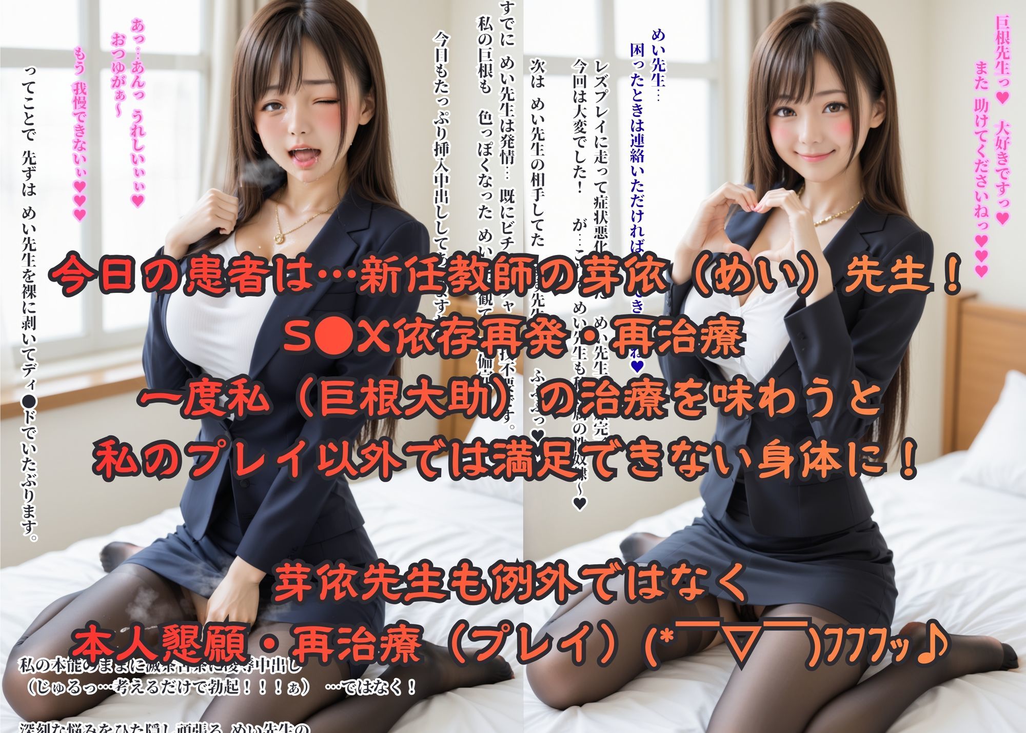 グラビア 名門女子校の悩める女子校生マル秘治療大作戦（教師編）  その後の芽依先生 サンプル画像1