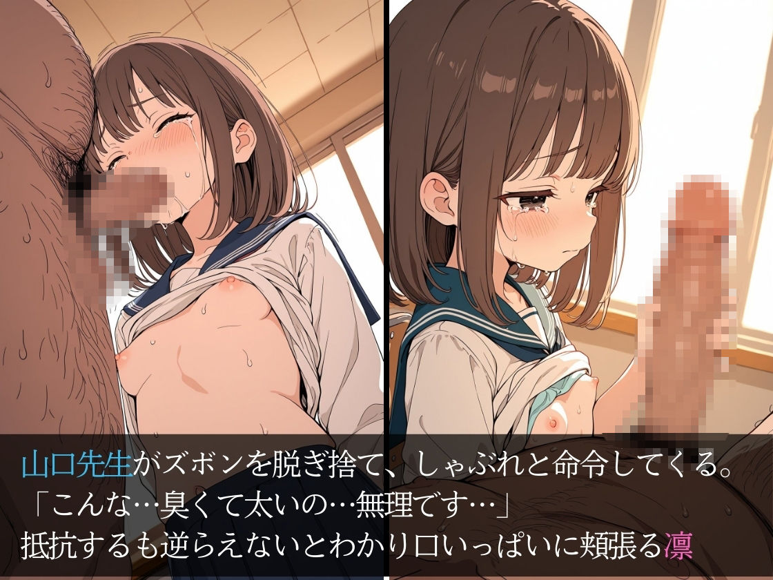 ゲス教師に放課後の学校で徹底的に犯〇れた話（2） サンプル画像3