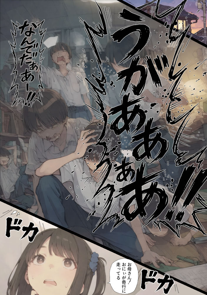 ゲテモノ好きのカースト最上位女子がチー牛に脅される漫画 サンプル画像4