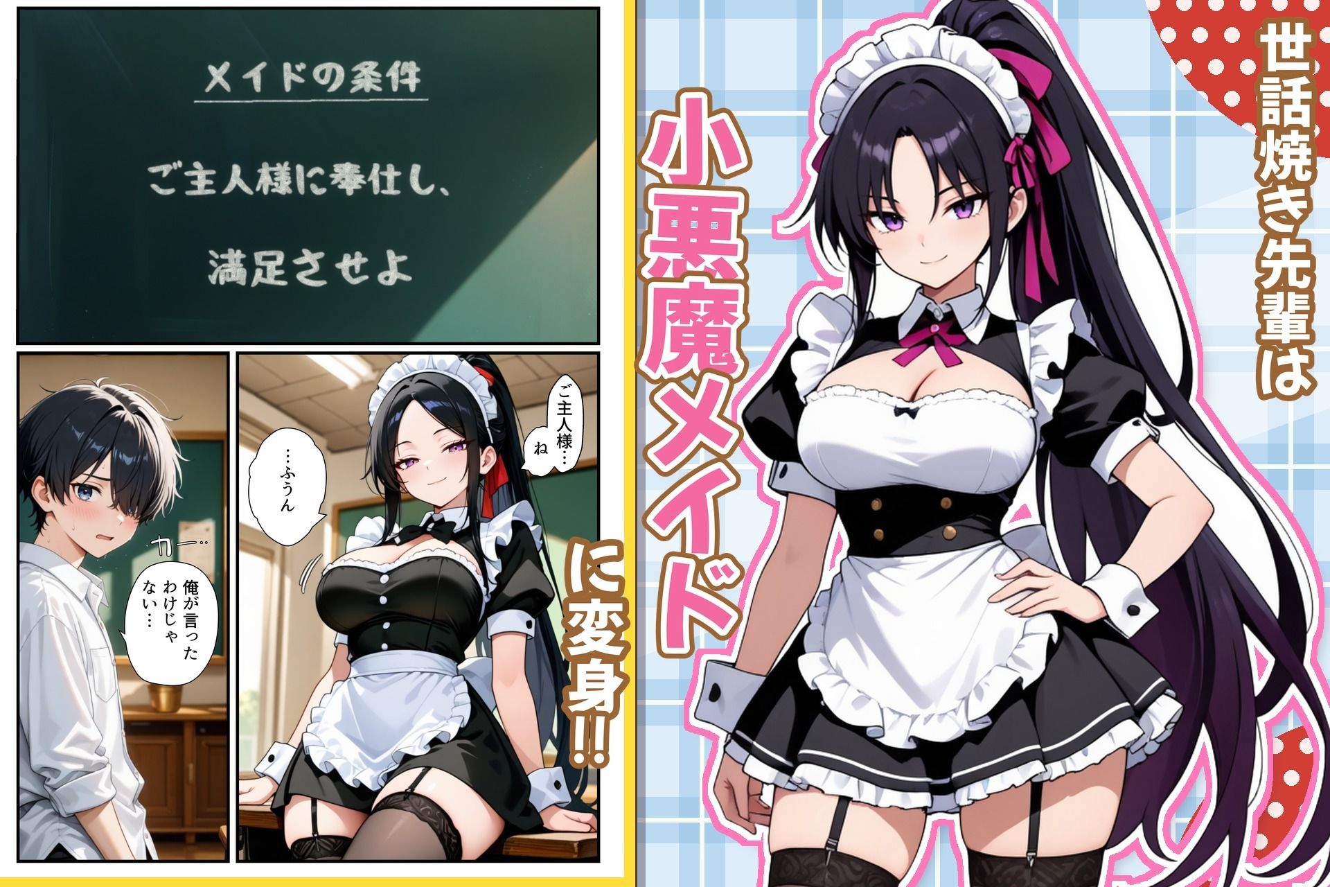 コスプレセックスしないと出られない部屋〜閉じられた教室でなぜか巫女・メイド・バニー服が現れる〜 サンプル画像4