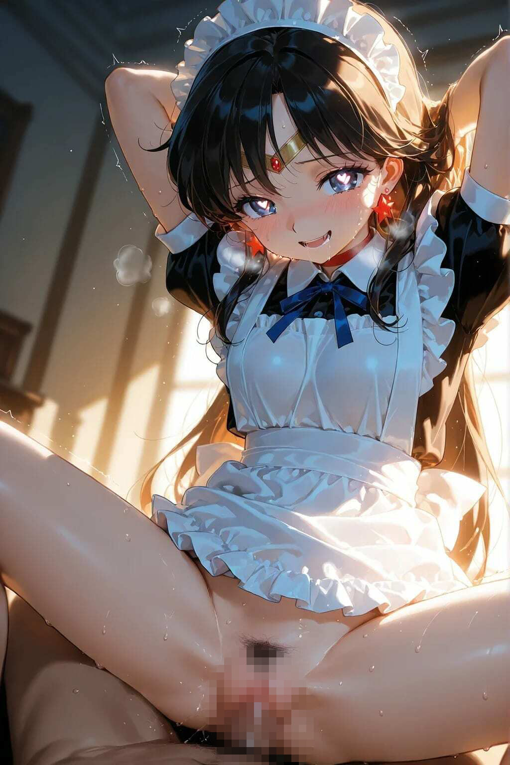 コスプレナイト 〜ネコミミ＆メイドと家で海辺で〜 セ〇ラームーン サンプル画像3