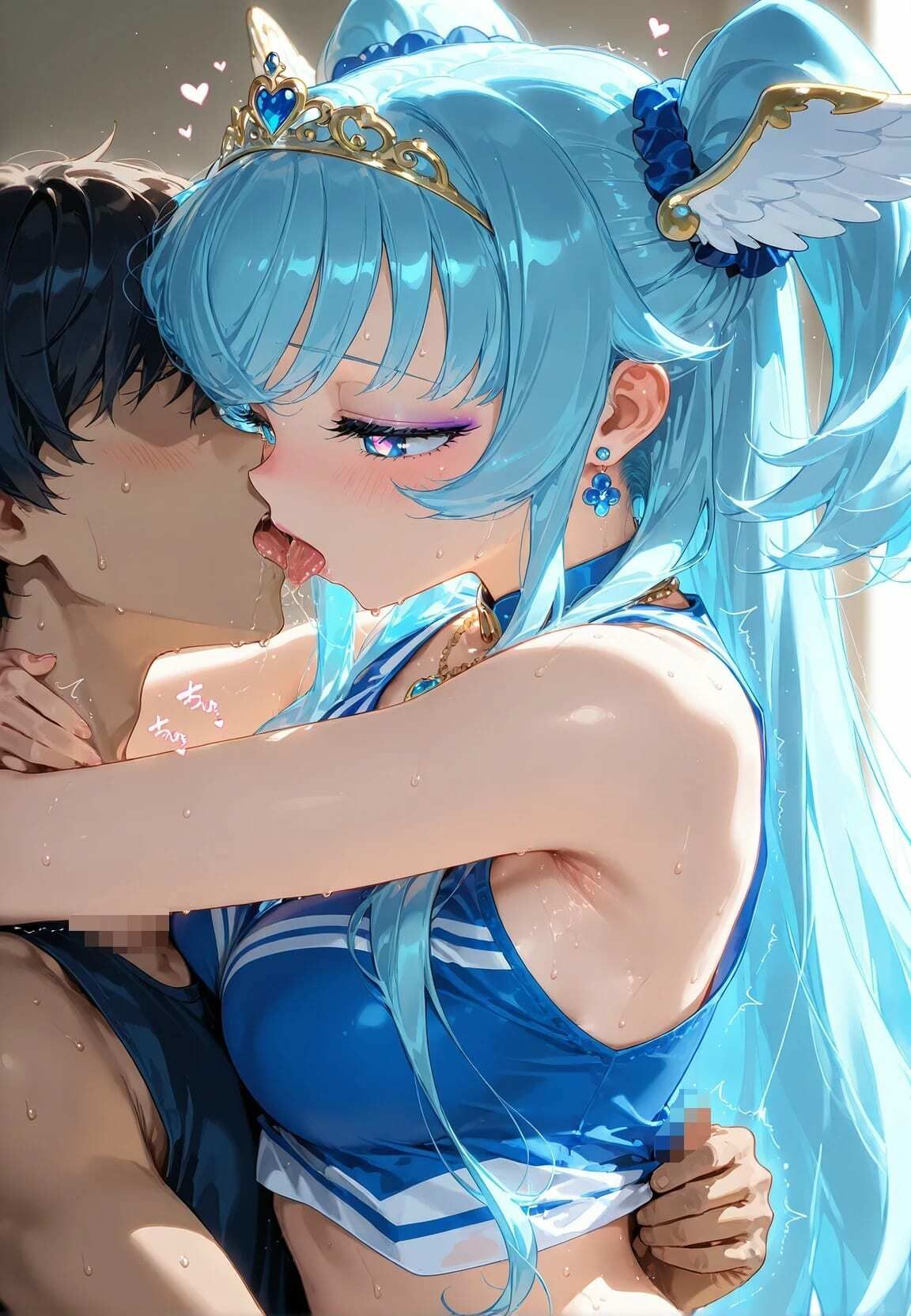 コスプレ彼女の淫らな夜 〜シスター・ナース・ドレス〜 プ〇キュア サンプル画像8