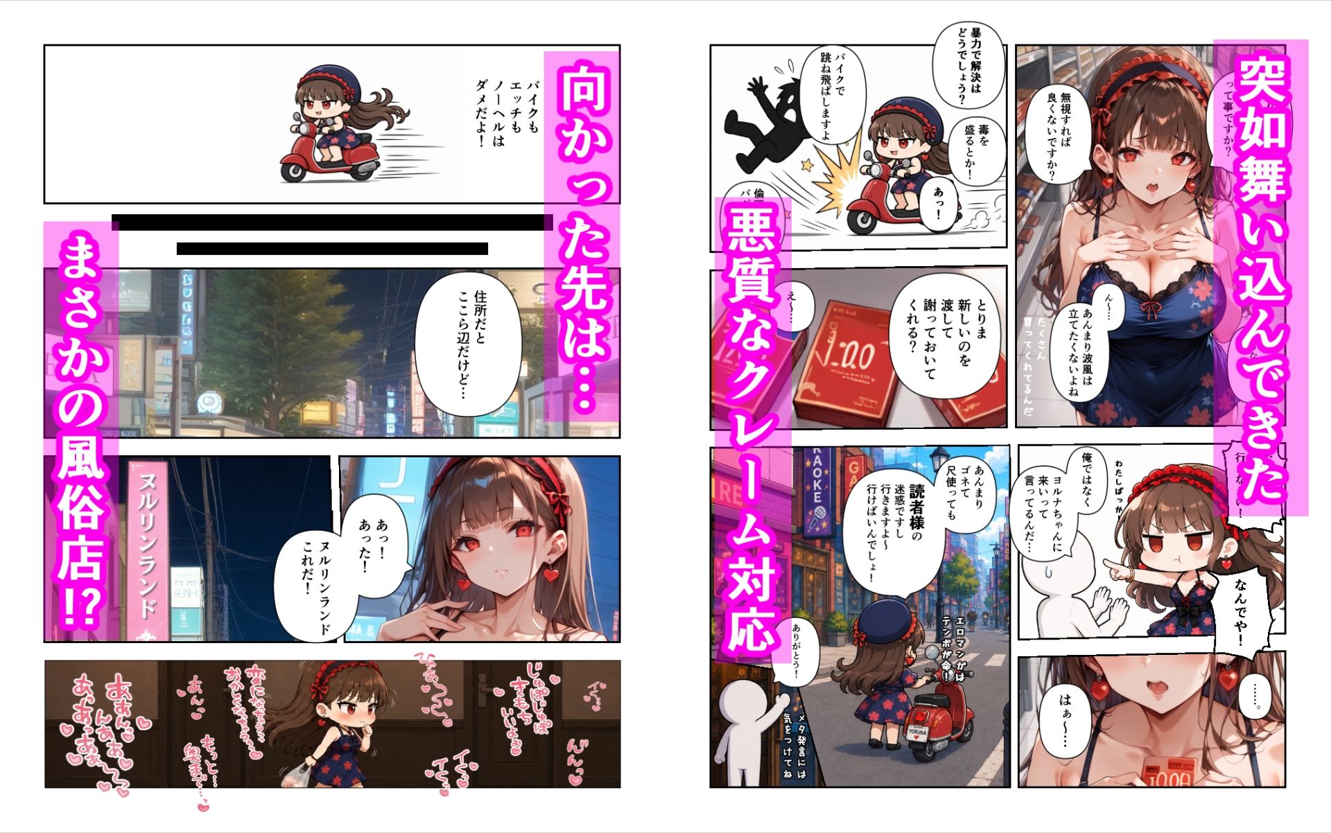 コンドームデリバリー夜華ちゃんの受難 1 サンプル画像2