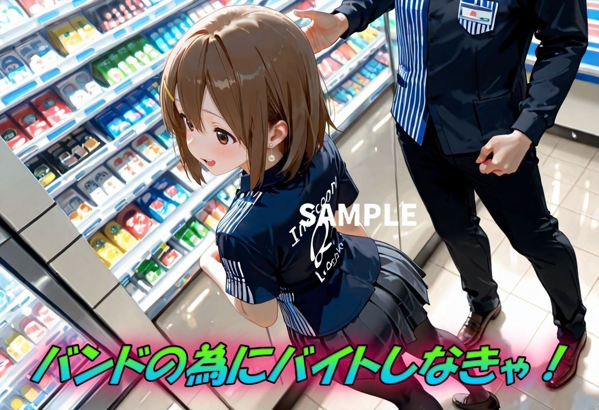 コンビニバイトで雑魚まんこを徹底指導！ サンプル画像1