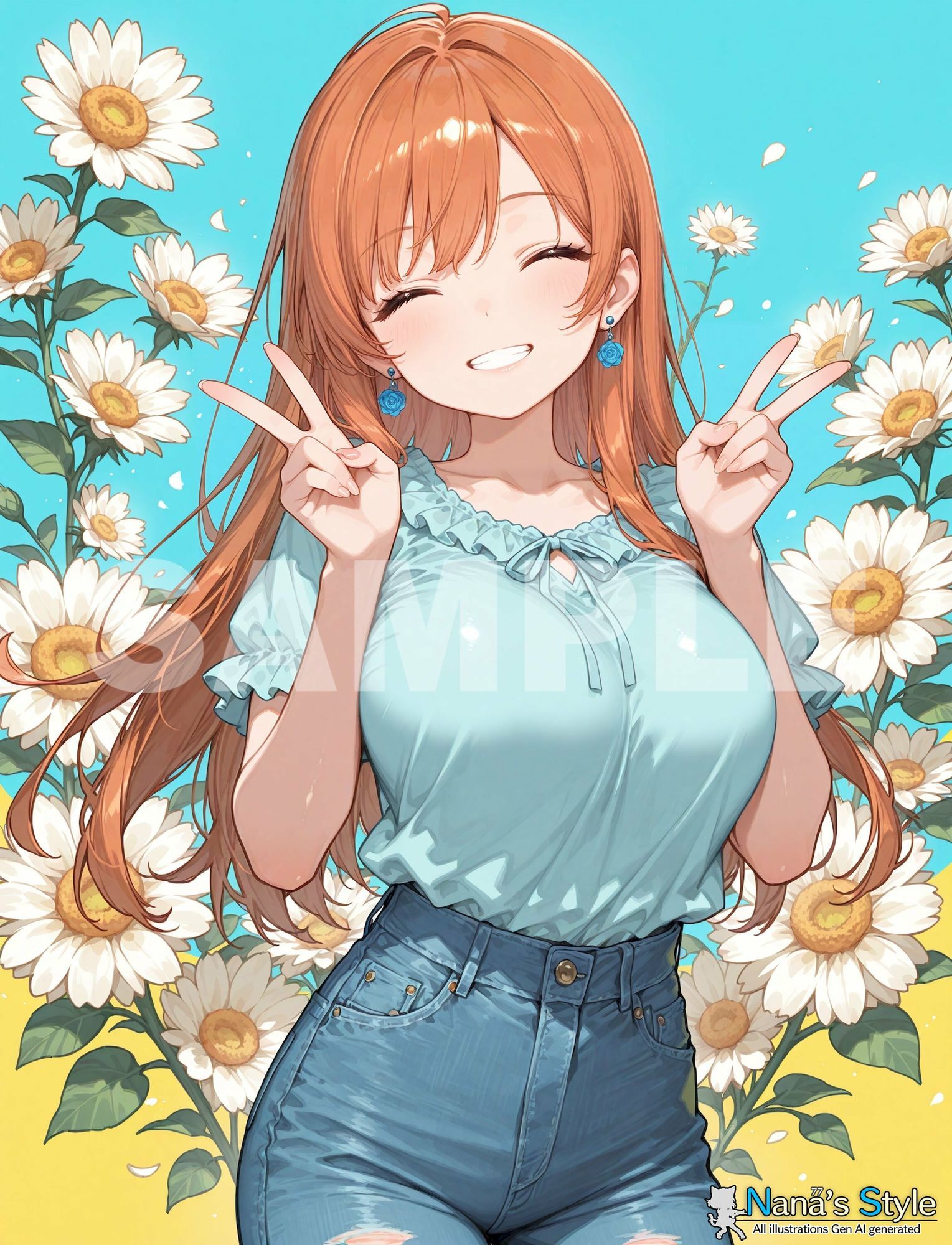 コーデリアちゃんのHな日常 Vol.1〜巨乳ハーフJDのえちえち生活 サンプル画像1