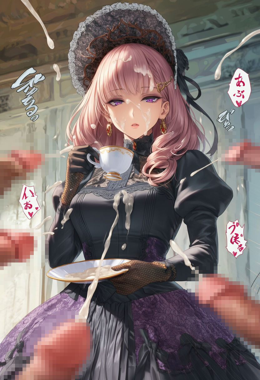 ゴシック〇リィタ様にぶっかけ射精 ver.M サンプル画像1