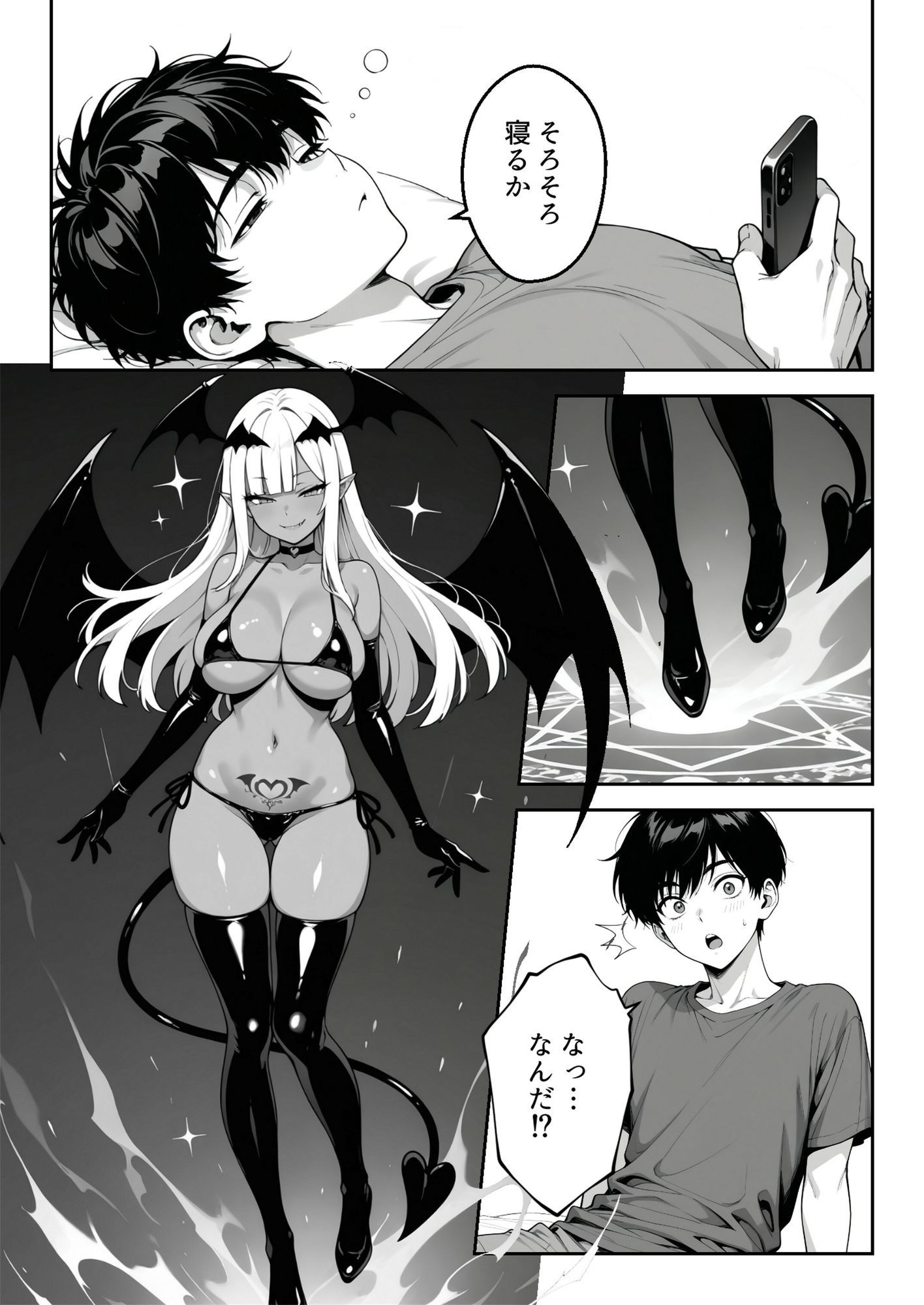 サキュバスに認識改変された教室で、彼女だけが僕たちを見ている。 サンプル画像4