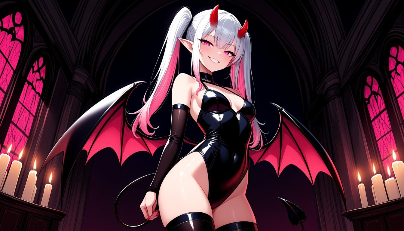 サキュバスの夜遊戯 サンプル画像2