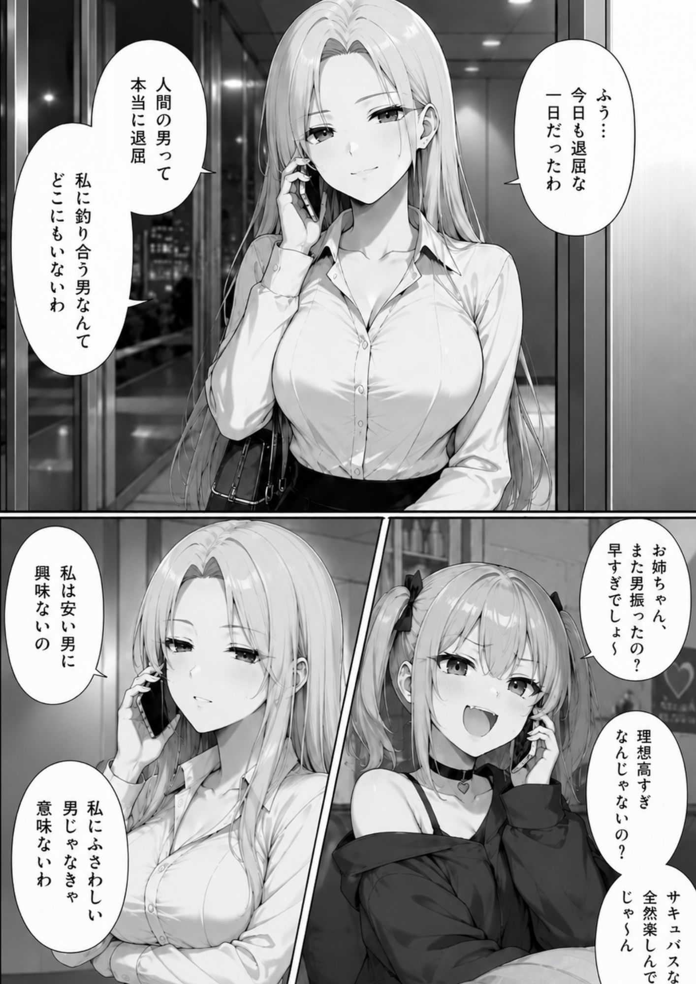 サキュバスは催●おっさんに逆らえない！ サンプル画像2