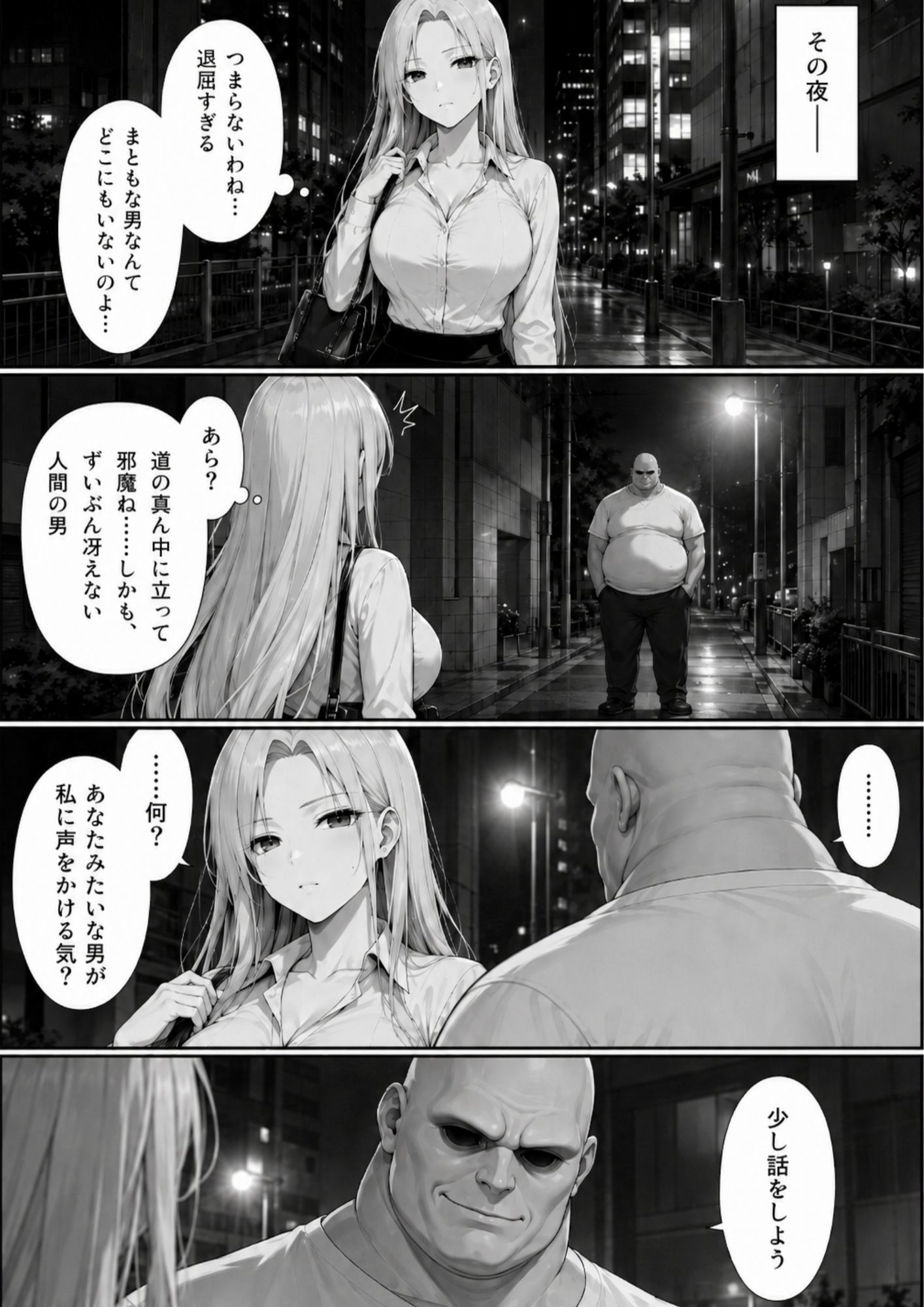 サキュバスは催●おっさんに逆らえない！ サンプル画像3
