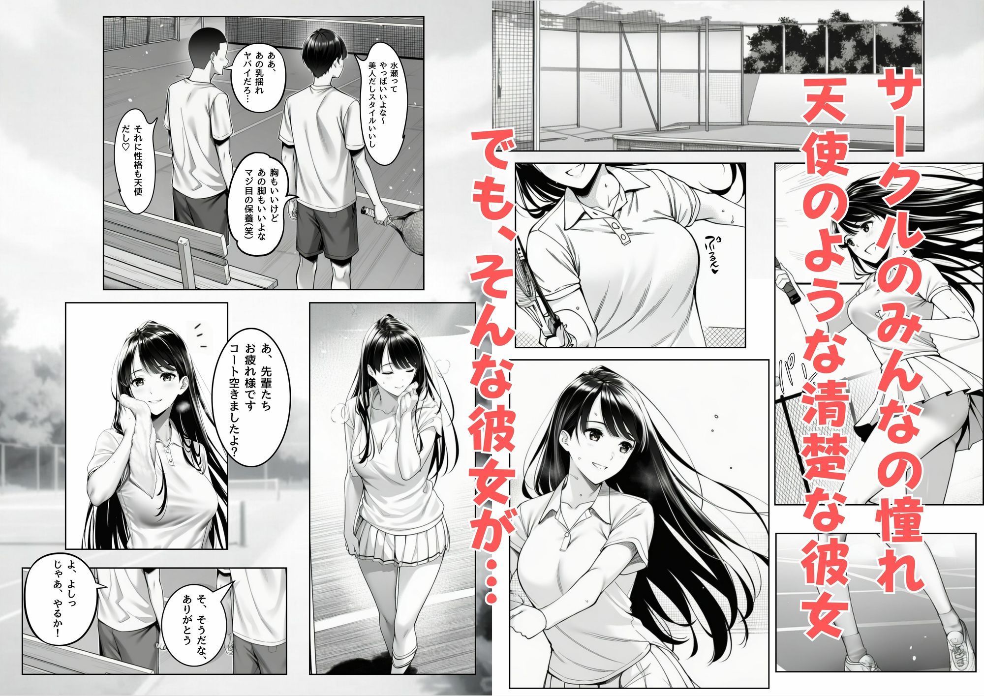 サークルの天使  先輩専用セフレに堕ちました サンプル画像1