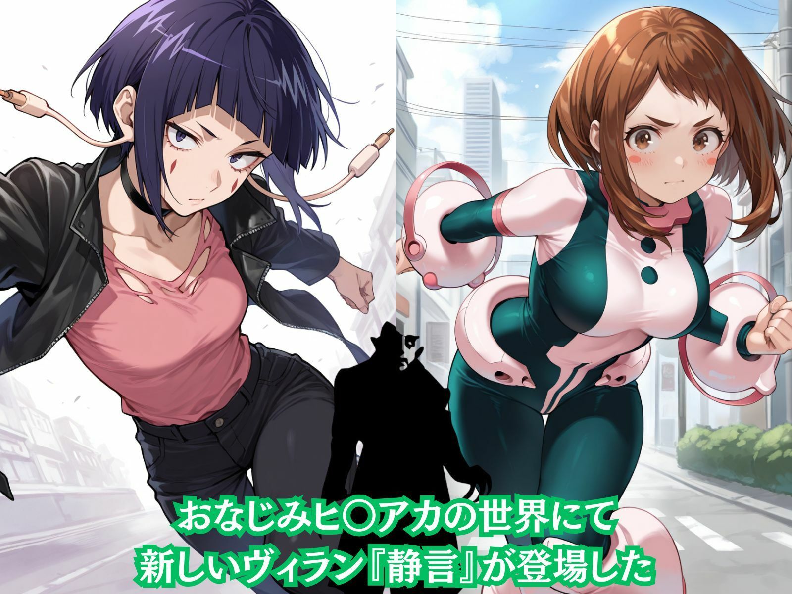 ザコだと舐めてた醜男ヴィランに、次々とわからせられちゃうヒロインたち  ヒロアカ編 サンプル画像1