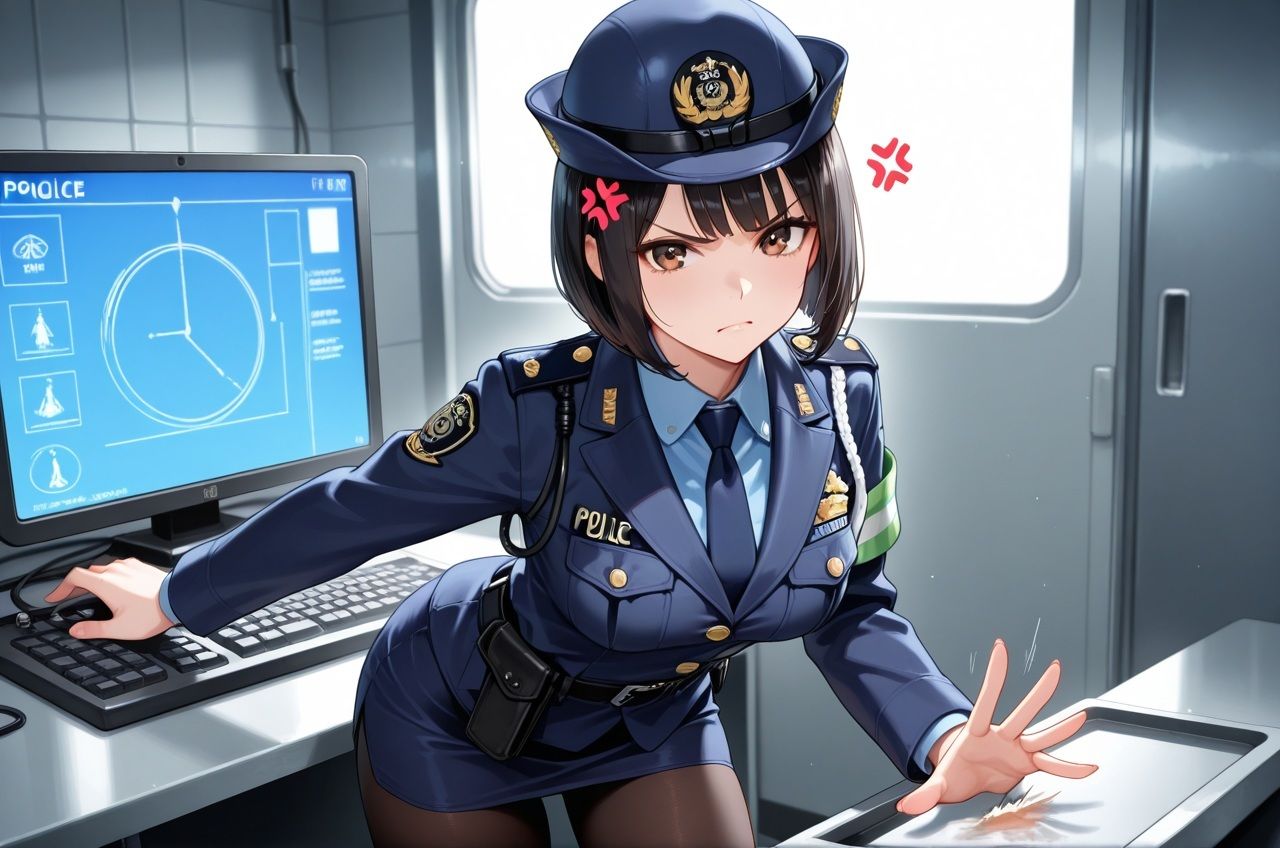 ザコ乳首ポリス 早苗さん その2 サンプル画像1