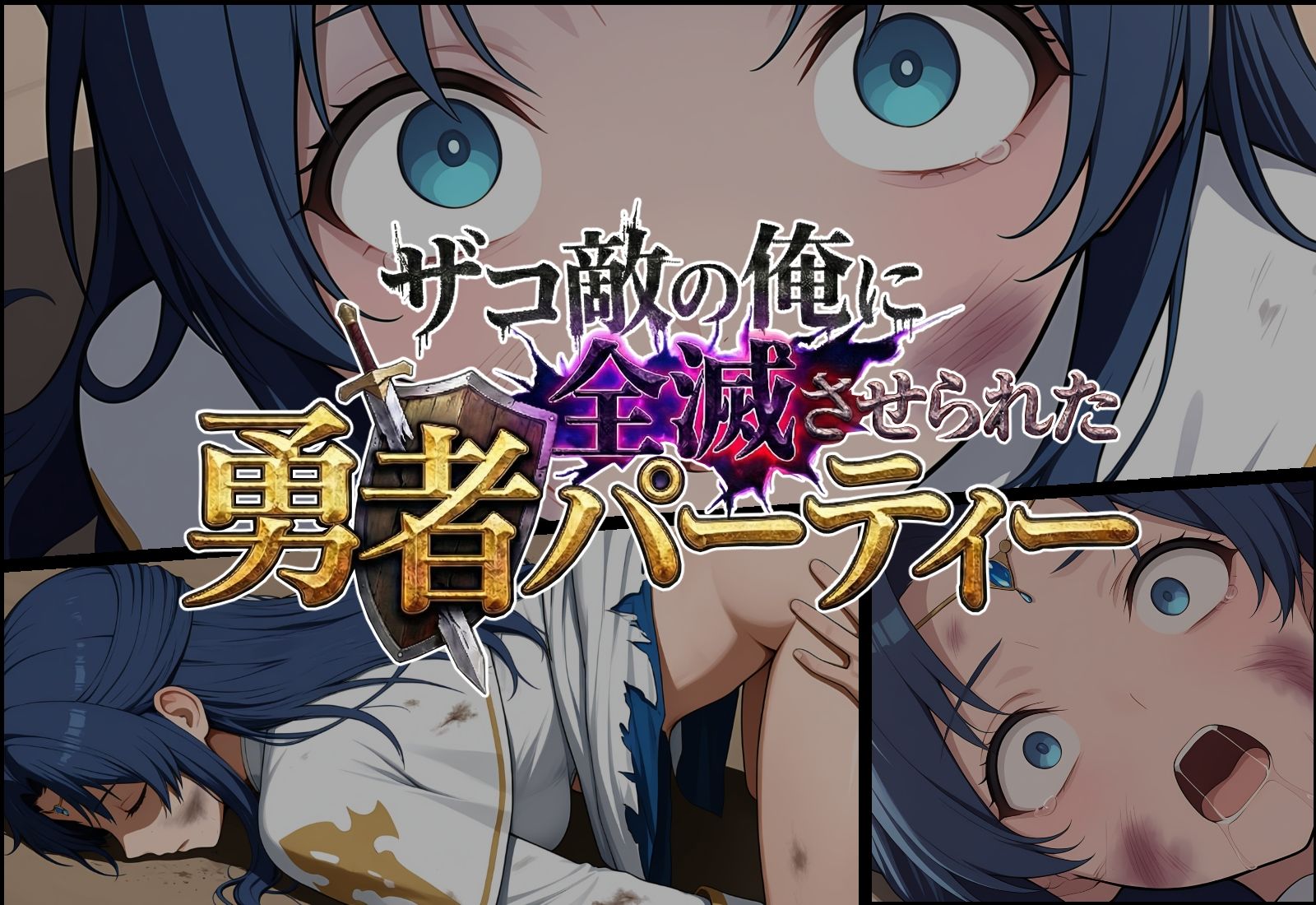 ザコ敵の俺に全滅させられた勇者パーティー-セシリア編 サンプル画像1