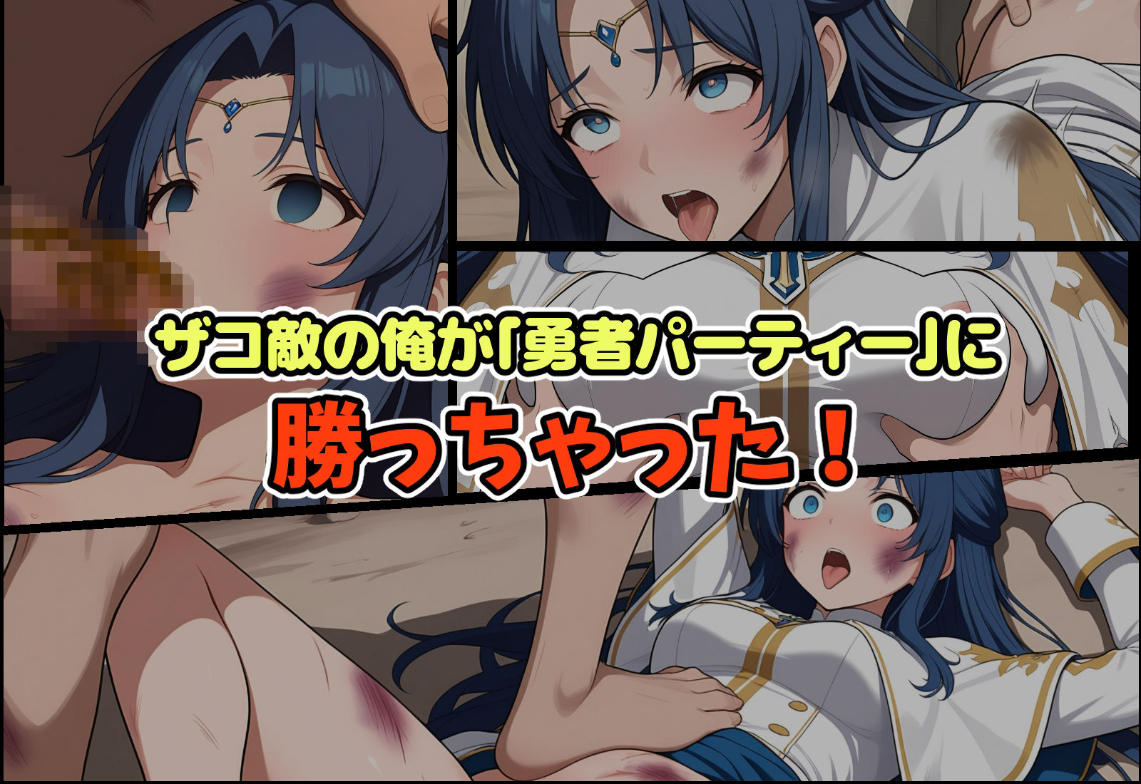 ザコ敵の俺に全滅させられた勇者パーティー-セシリア編 サンプル画像2