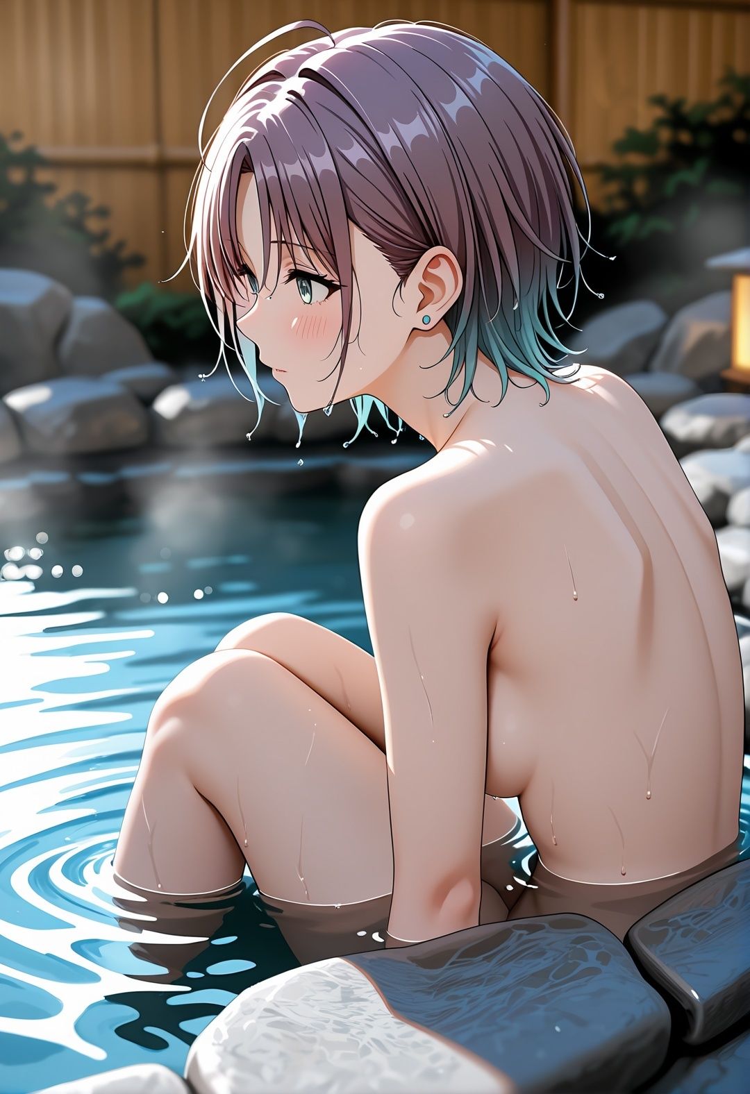 シャ〇マス浅〇透パロディ 温泉旅館で中年オヤジに凌●され寝取られるアイドルCG集242枚 サンプル画像5