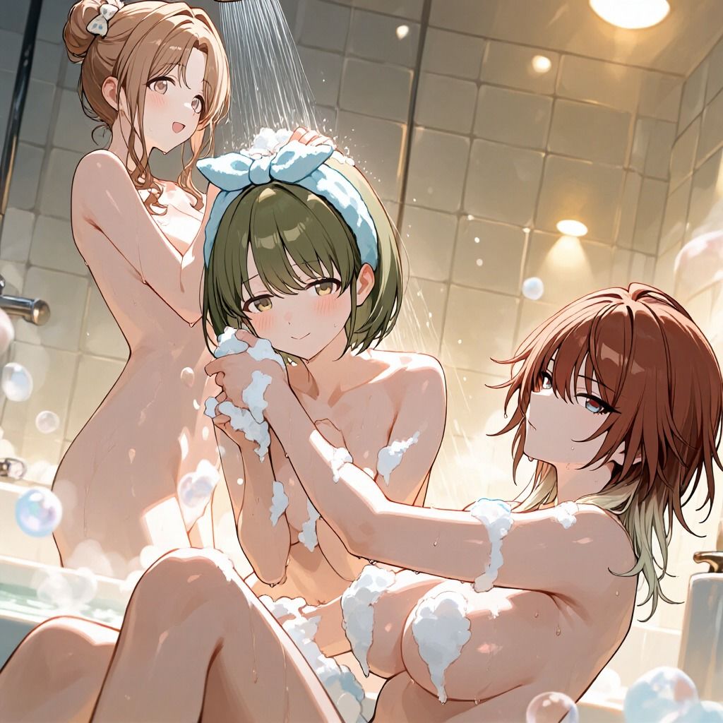 シャニマ◯アイドルお風呂盗撮 サンプル画像3