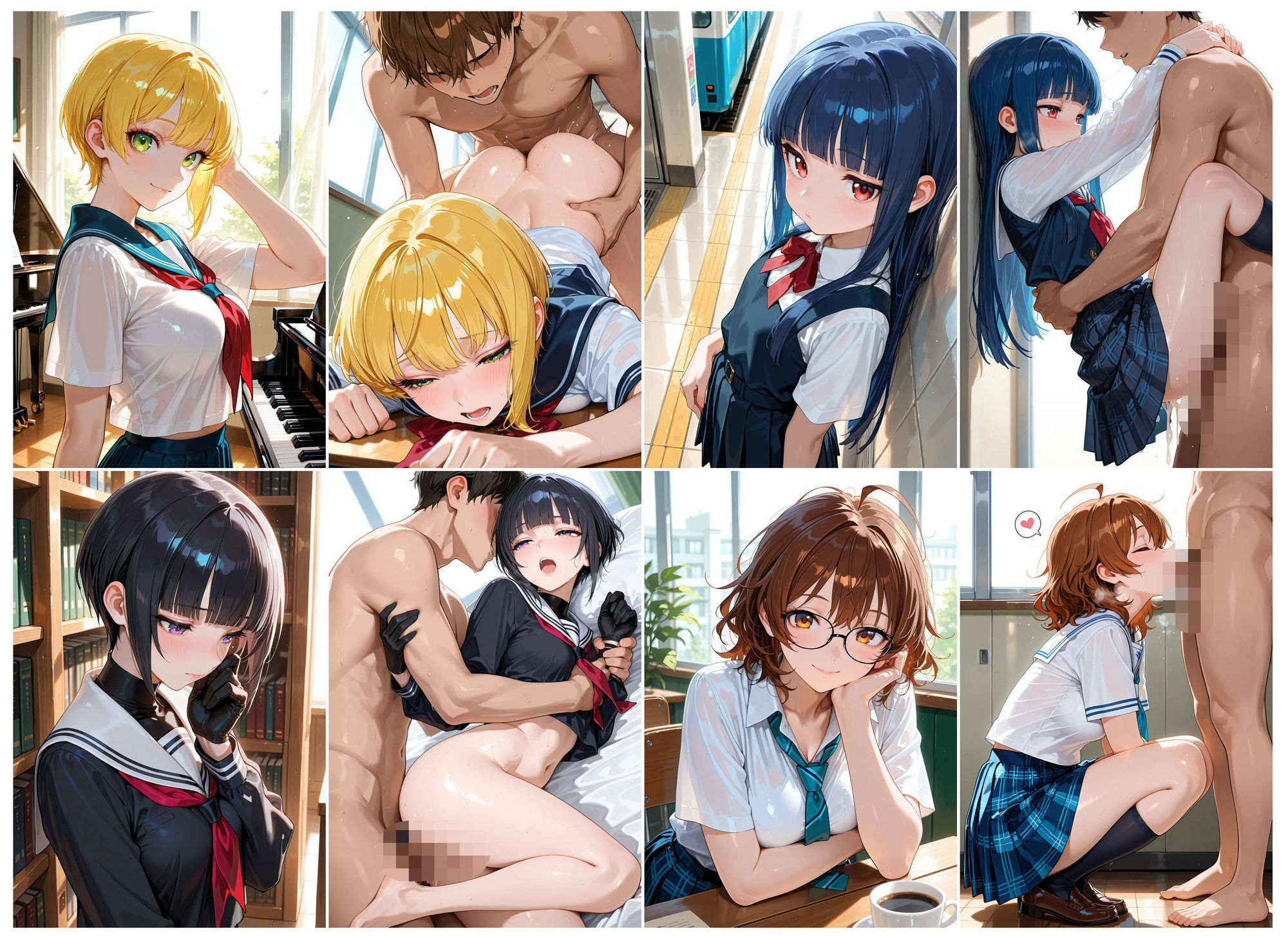 シンデレラアイドルとエッチする話 制服編 サンプル画像3