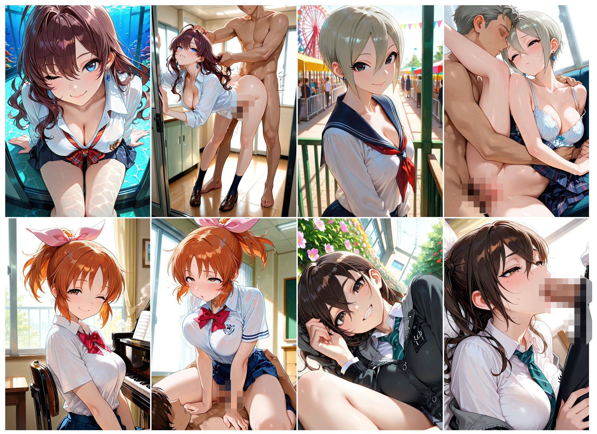 シンデレラアイドルとエッチする話 制服編 サンプル画像5