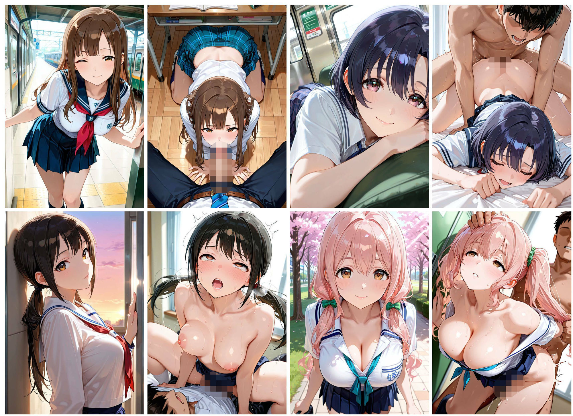 シンデレラアイドルとエッチする話 制服編 サンプル画像7
