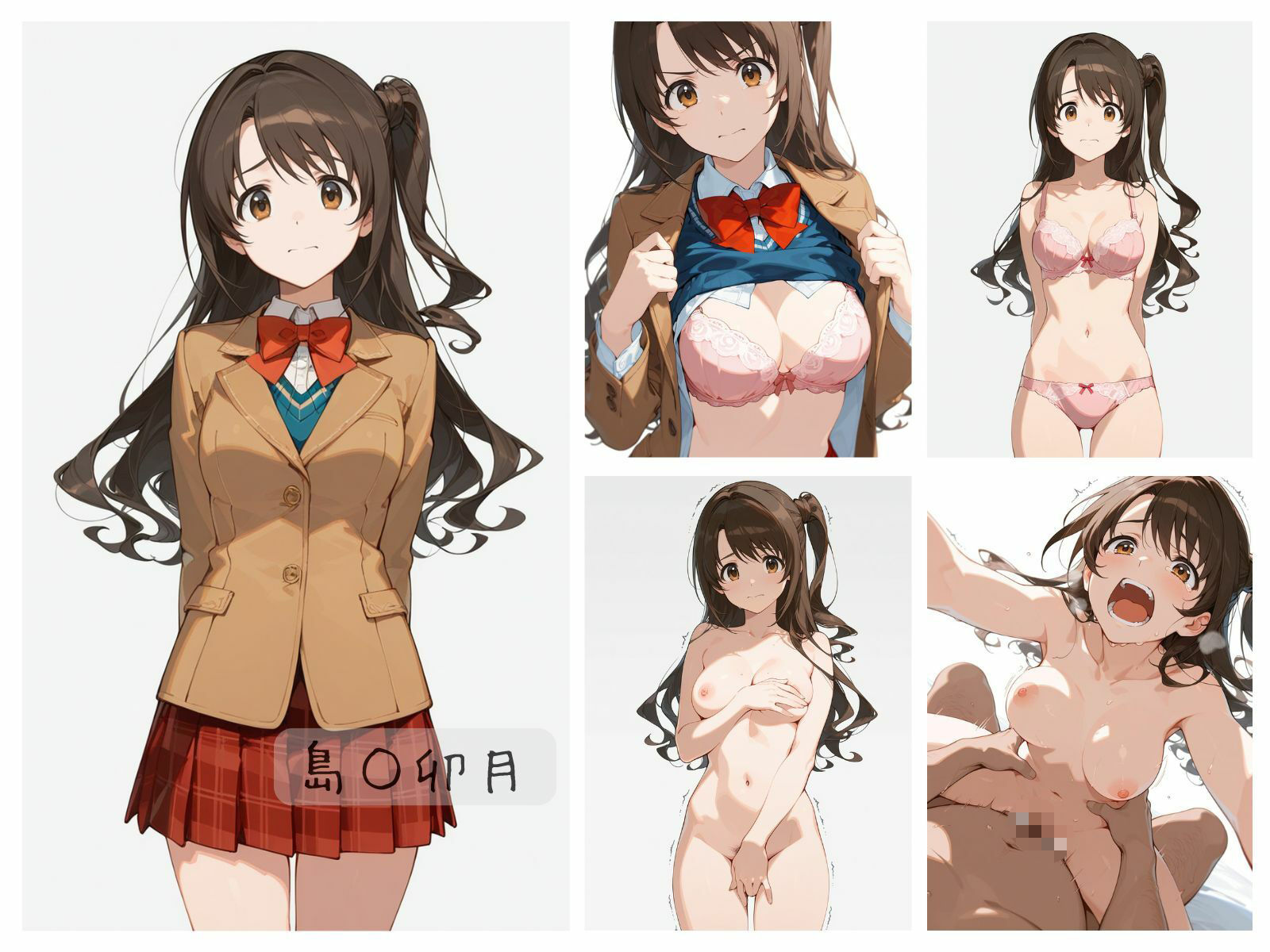 シンデレラアイドル全裸図鑑 Cute編 サンプル画像1