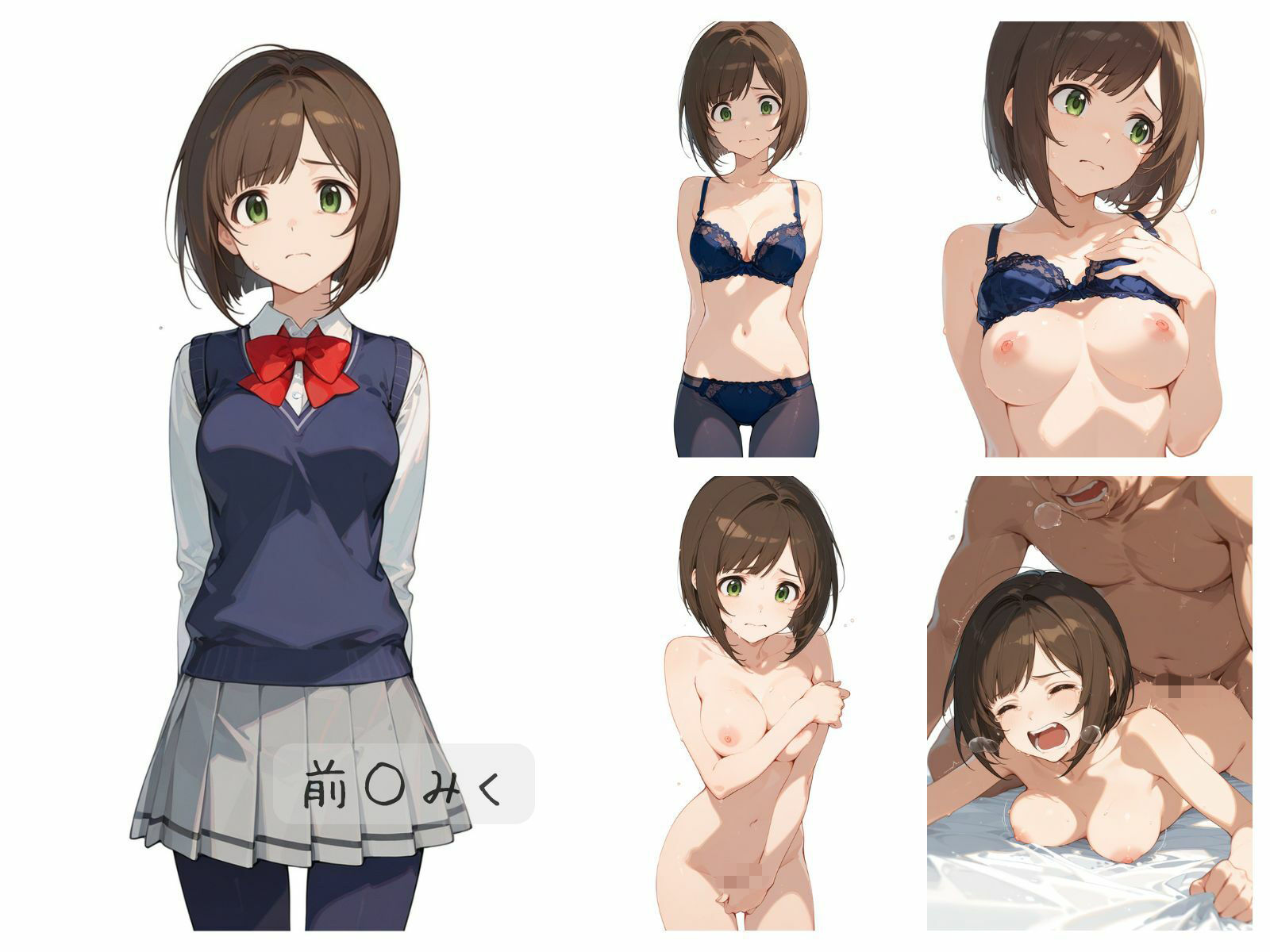 シンデレラアイドル全裸図鑑 Cute編 サンプル画像5