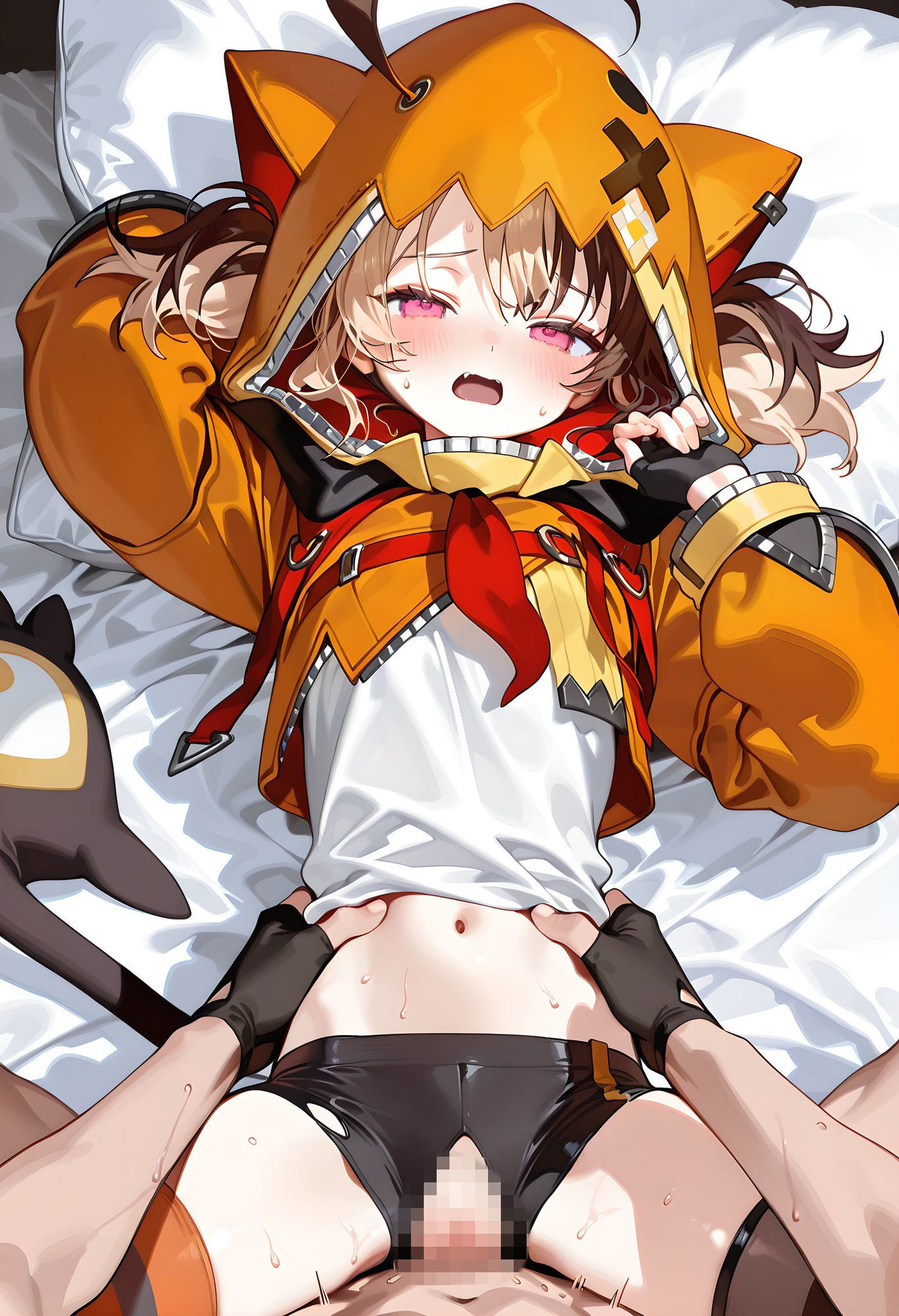 ジジ・ム◯ンとラブラブえっち サンプル画像3