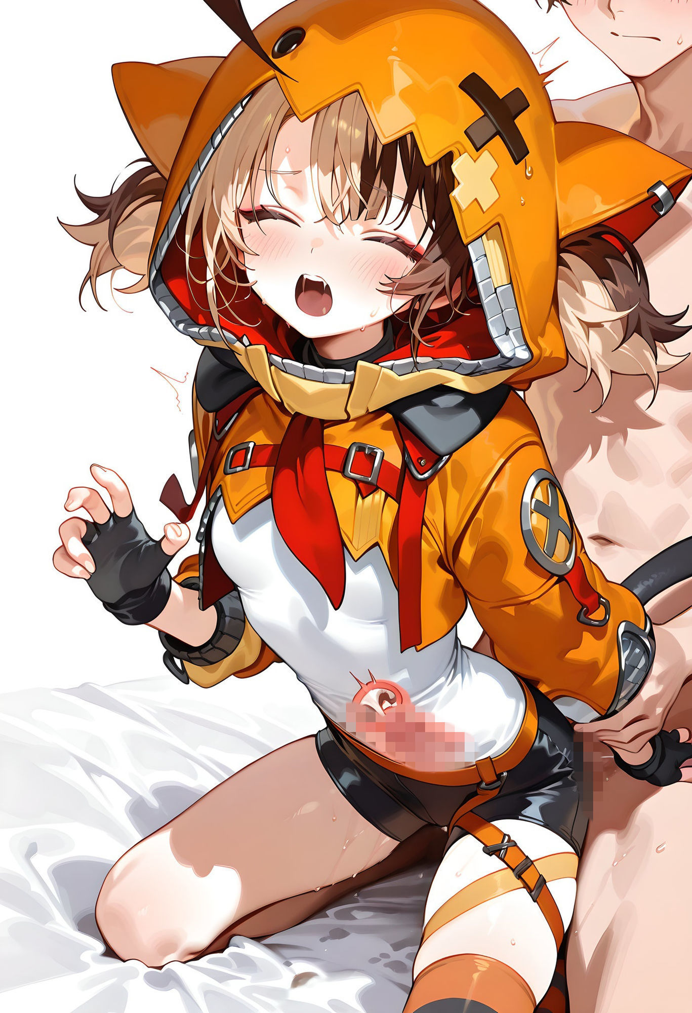 ジジ・ム◯ンとラブラブえっち サンプル画像4