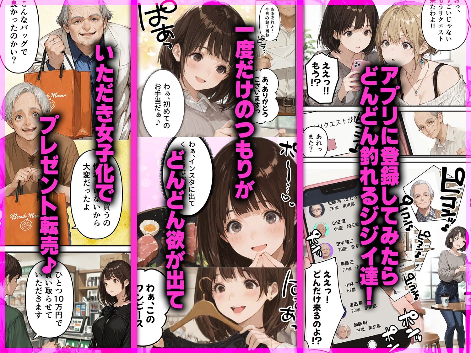 ジジ活、やってます サンプル画像2