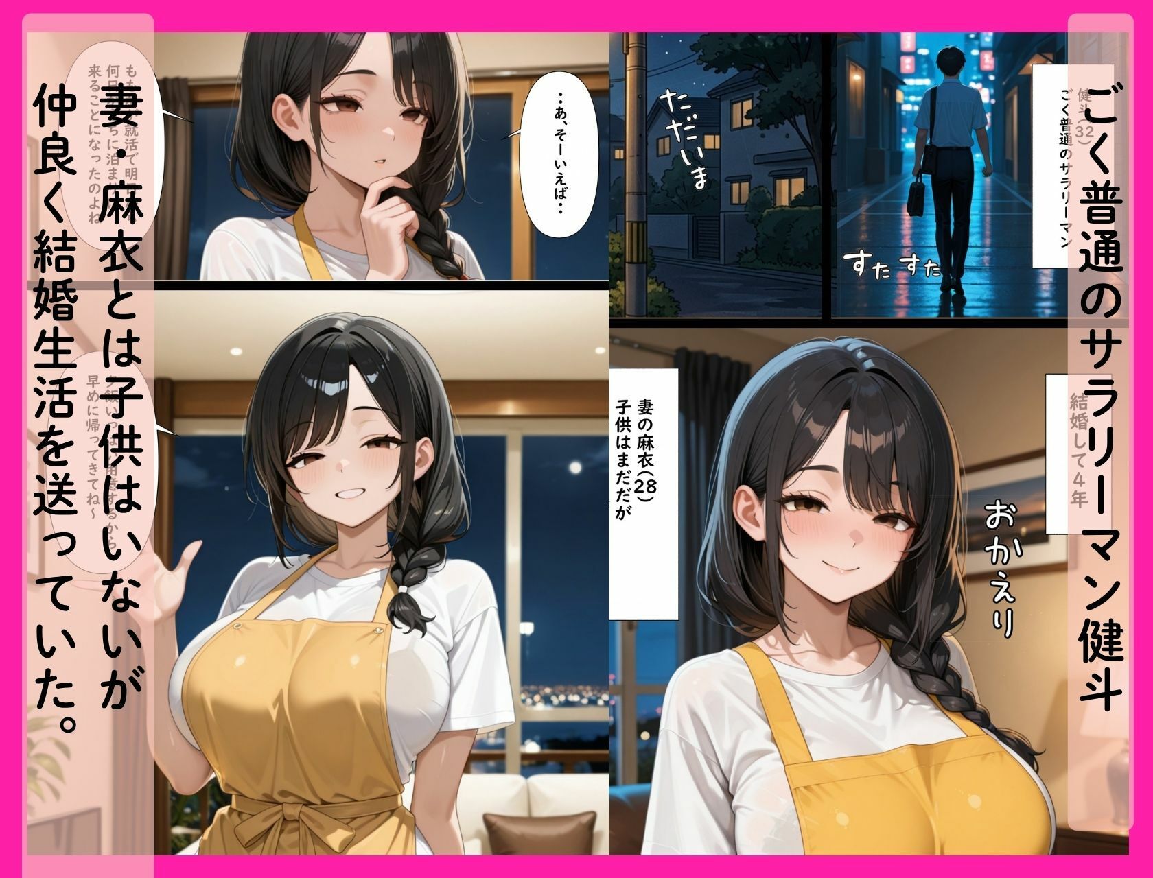 ジト目むちむち義妹がセフレになったんだが〜嫉妬した妻のご奉仕も始まって俺のチンコがもちません！〜 サンプル画像1